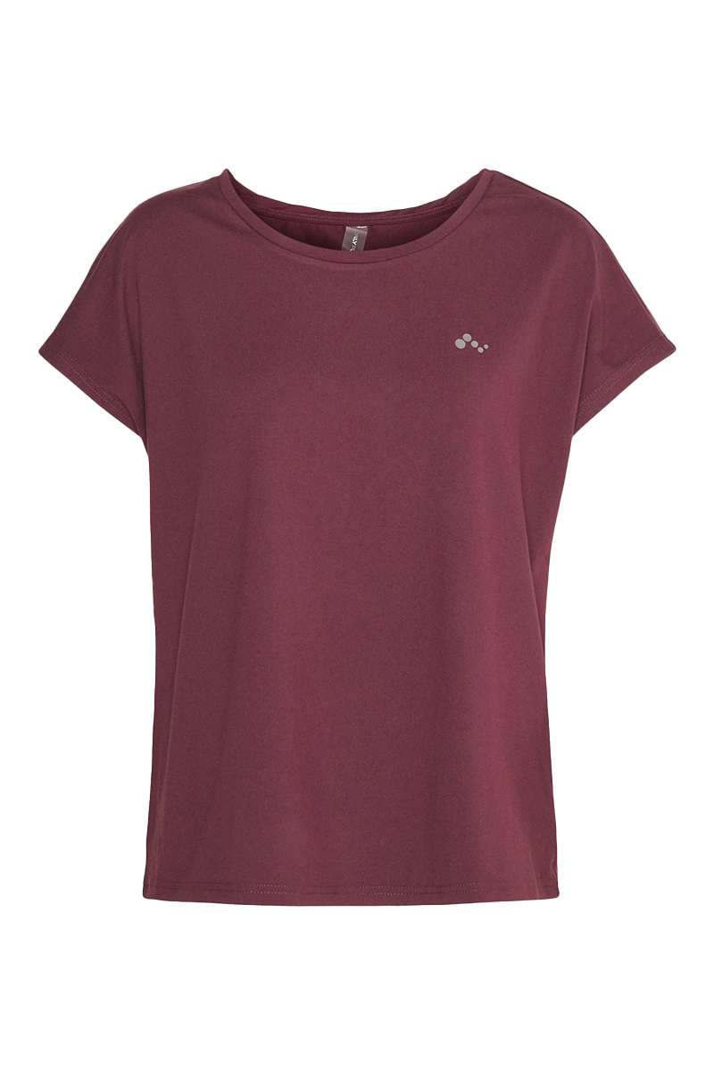 Only Play ONPAUBREE SS LOOSE BAT TEE NOOS 193785-Windsor Wine 1