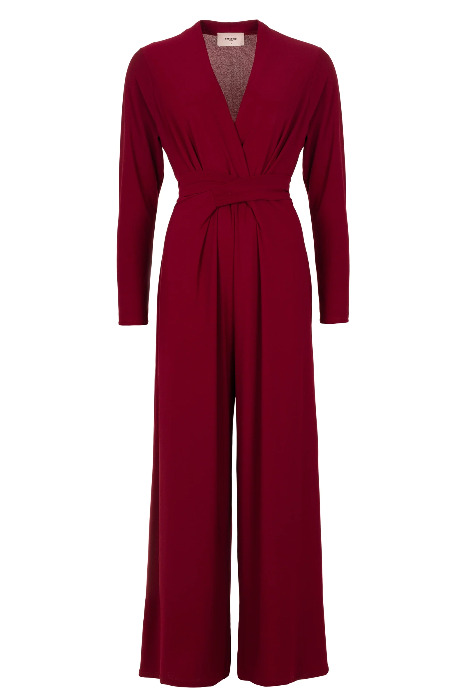 Dames jumpsuit/tuinbroek rood