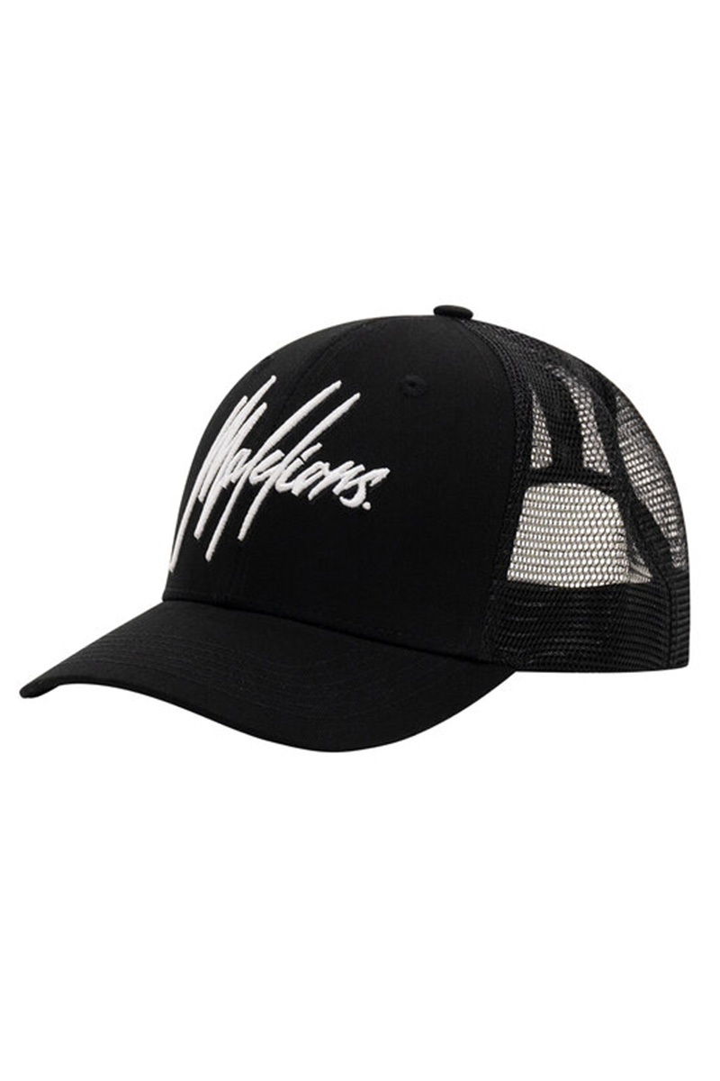 Malelions DUO SIGNATURE CAP Zwart-1 1