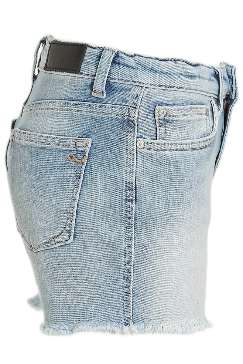 Meisjes short blauw