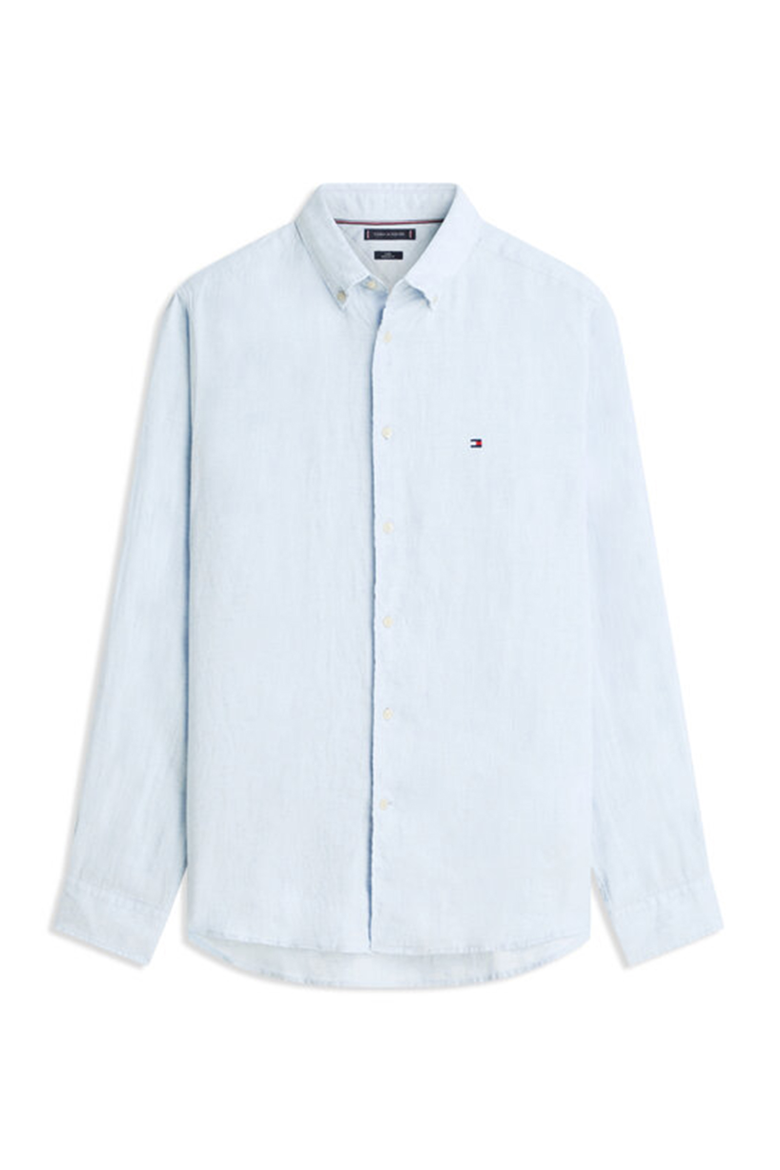 Heren overhemd lm casual blauw