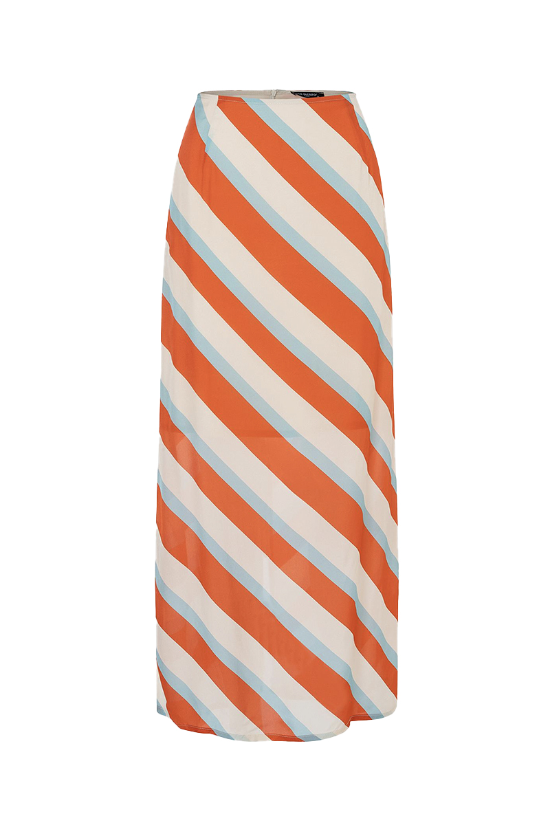 Dames rok oranje