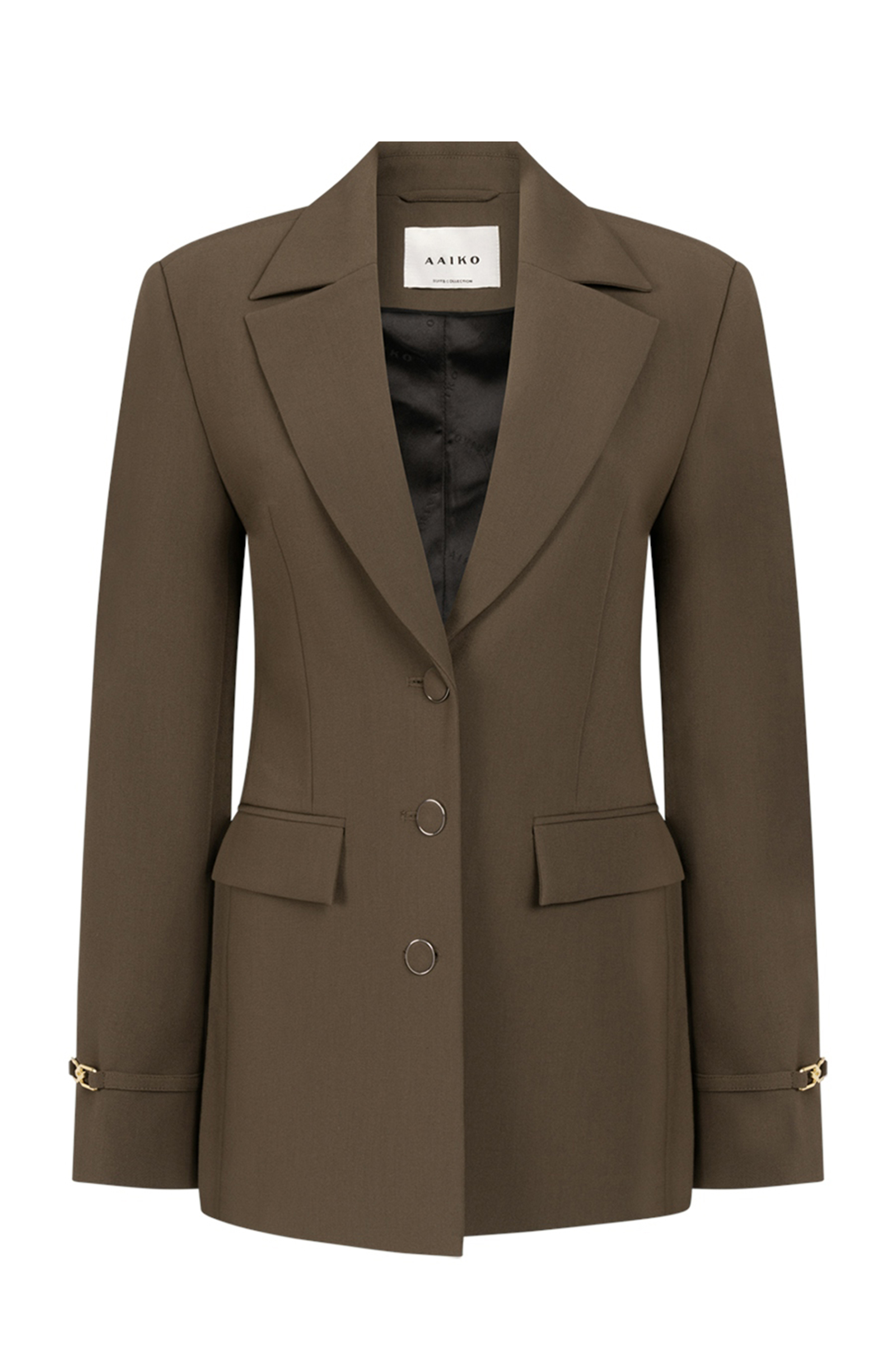 Dames blazer groen