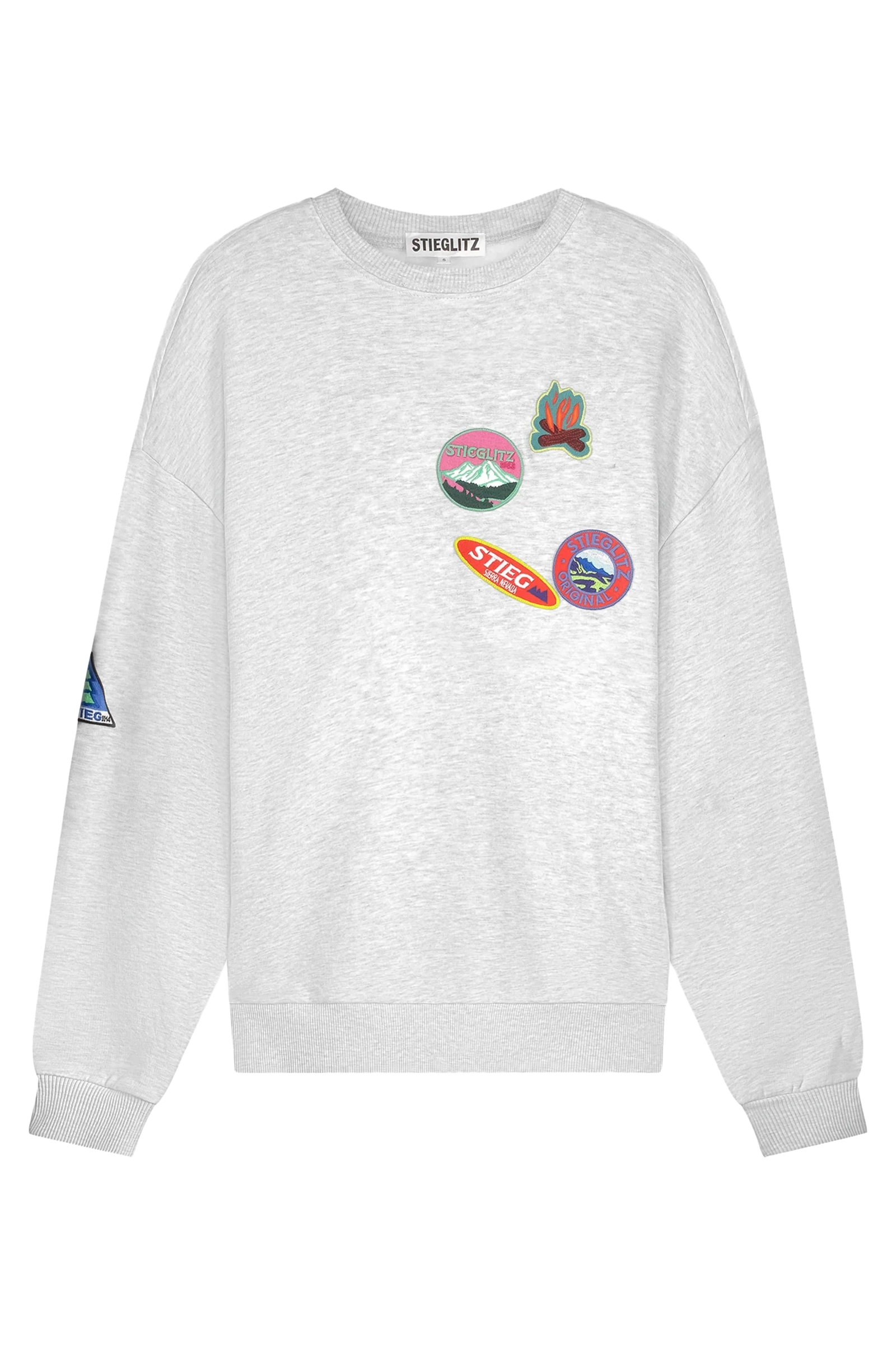 Dames sweater grijs