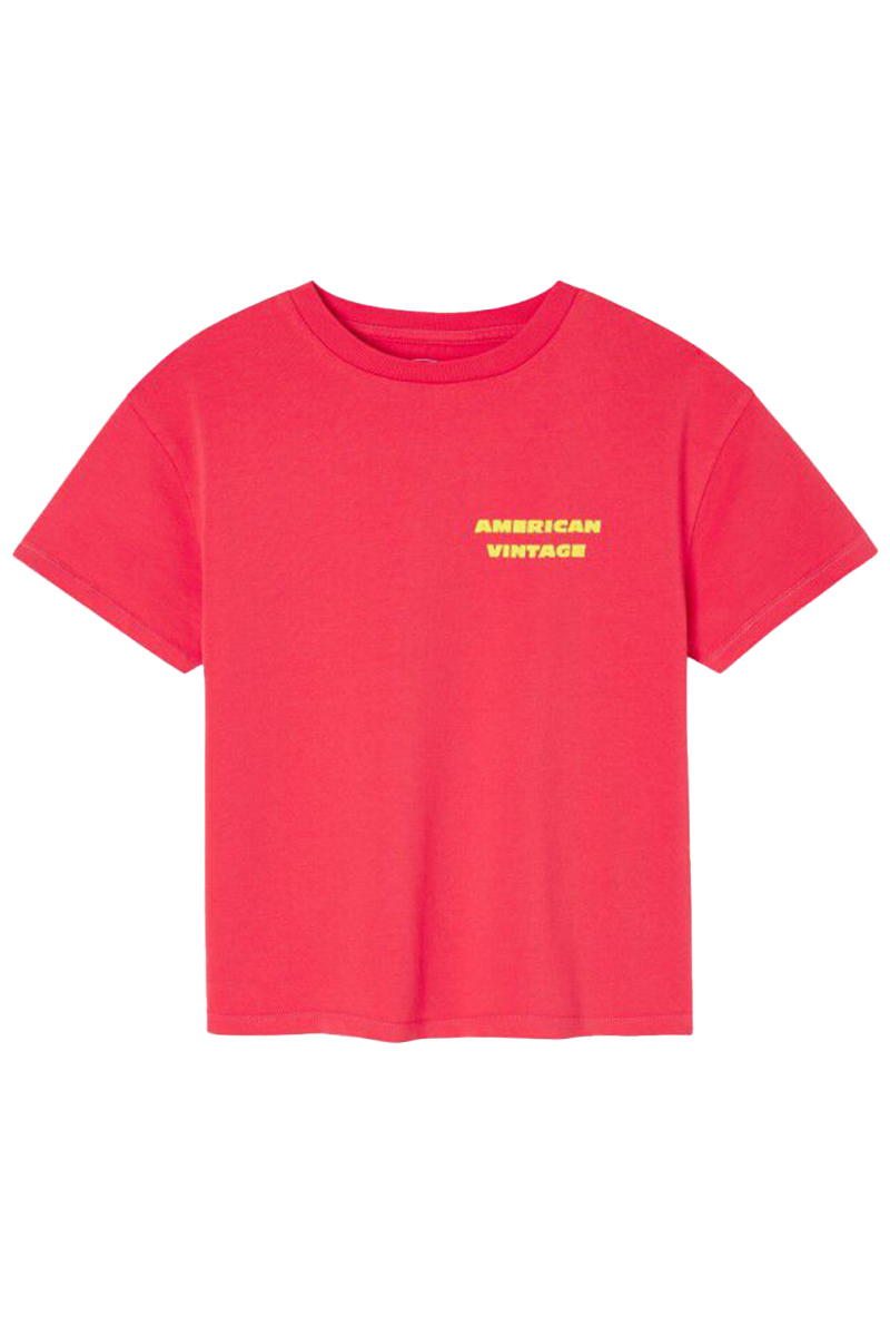 Jongens t-shirt korte mouw rood