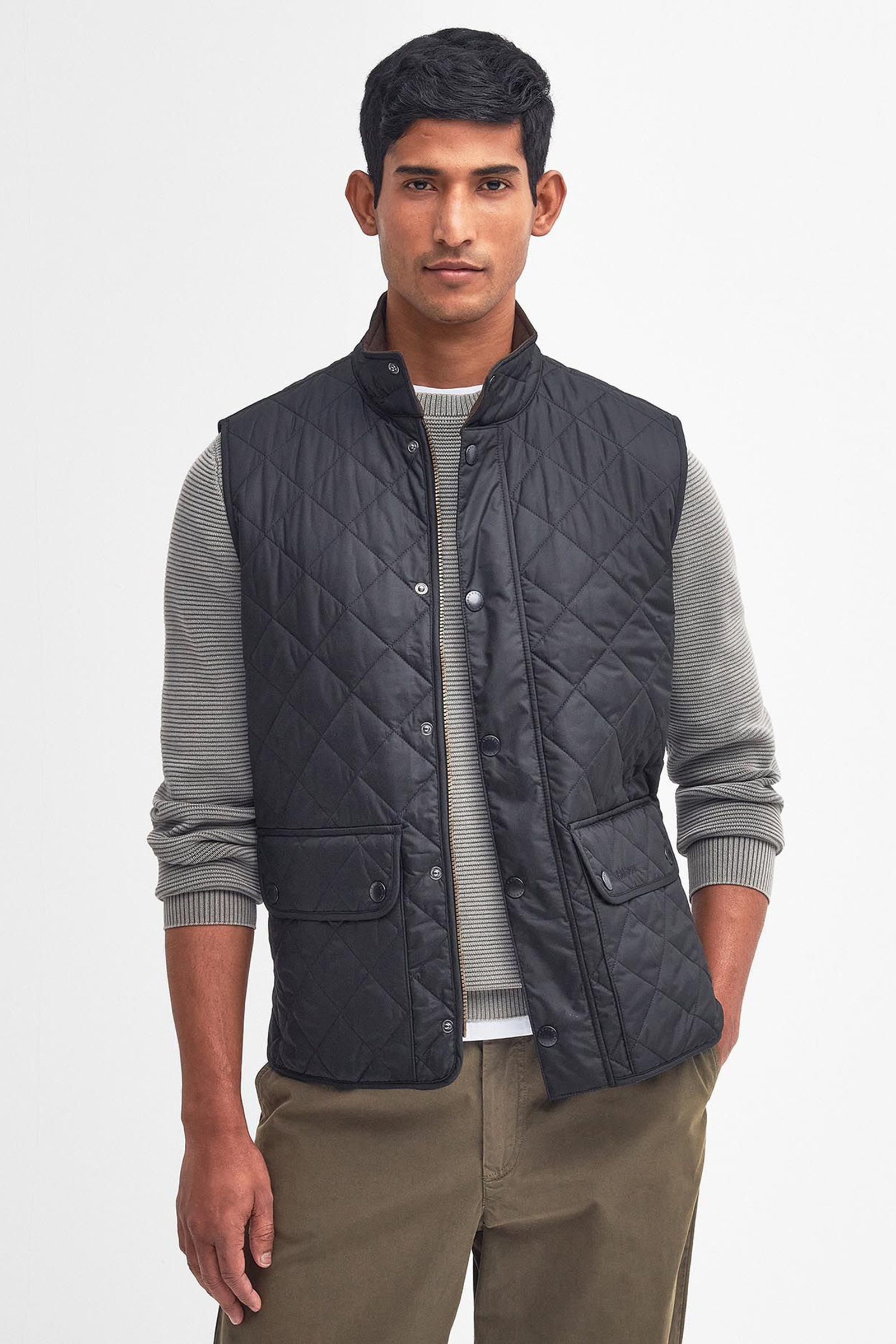 Heren bodywarmer blauw