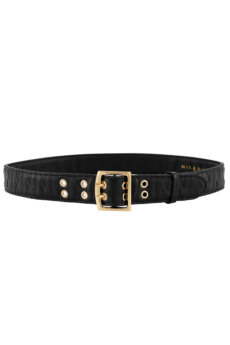 Nik & Nik Katie belt Zwart-1 1