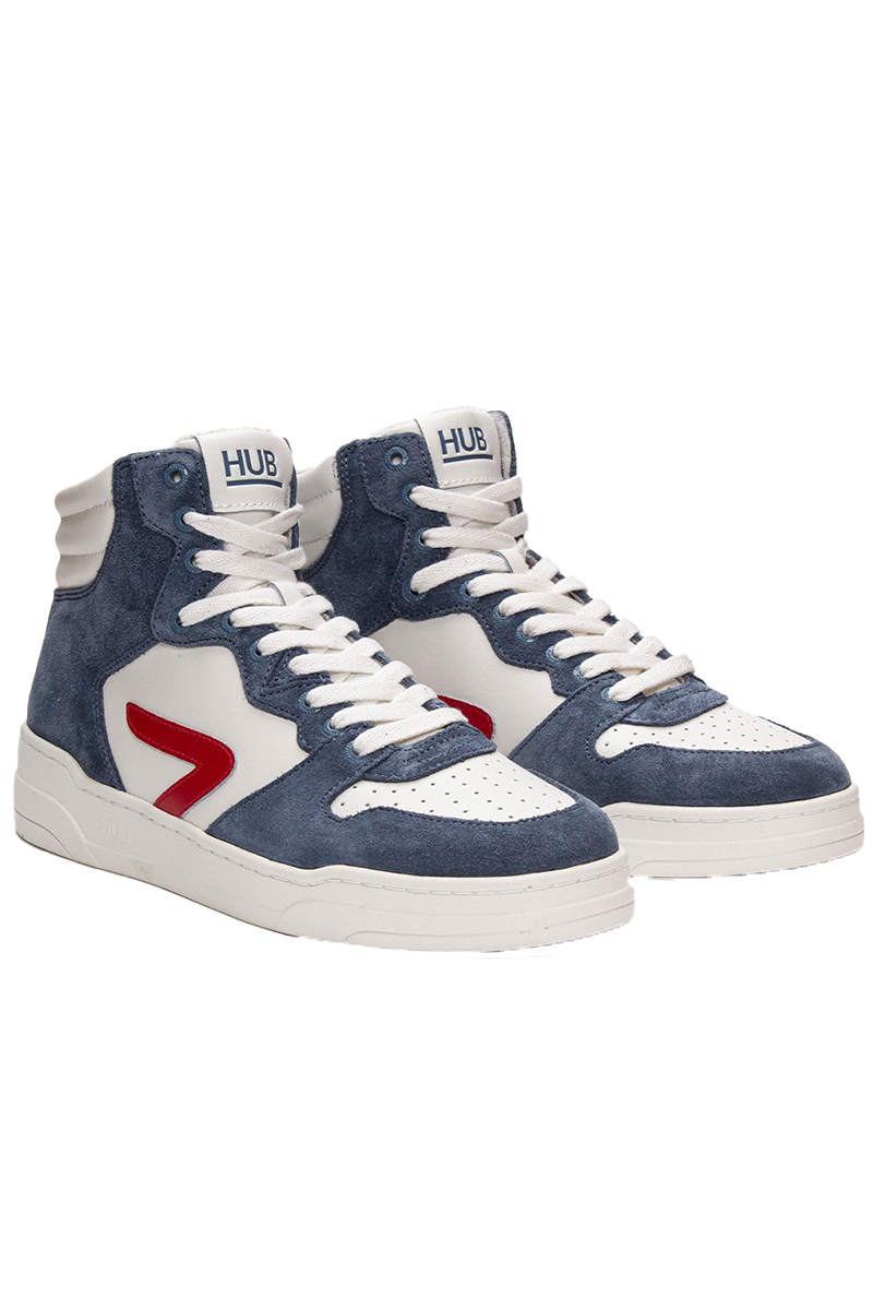Casual sneaker h blauw
