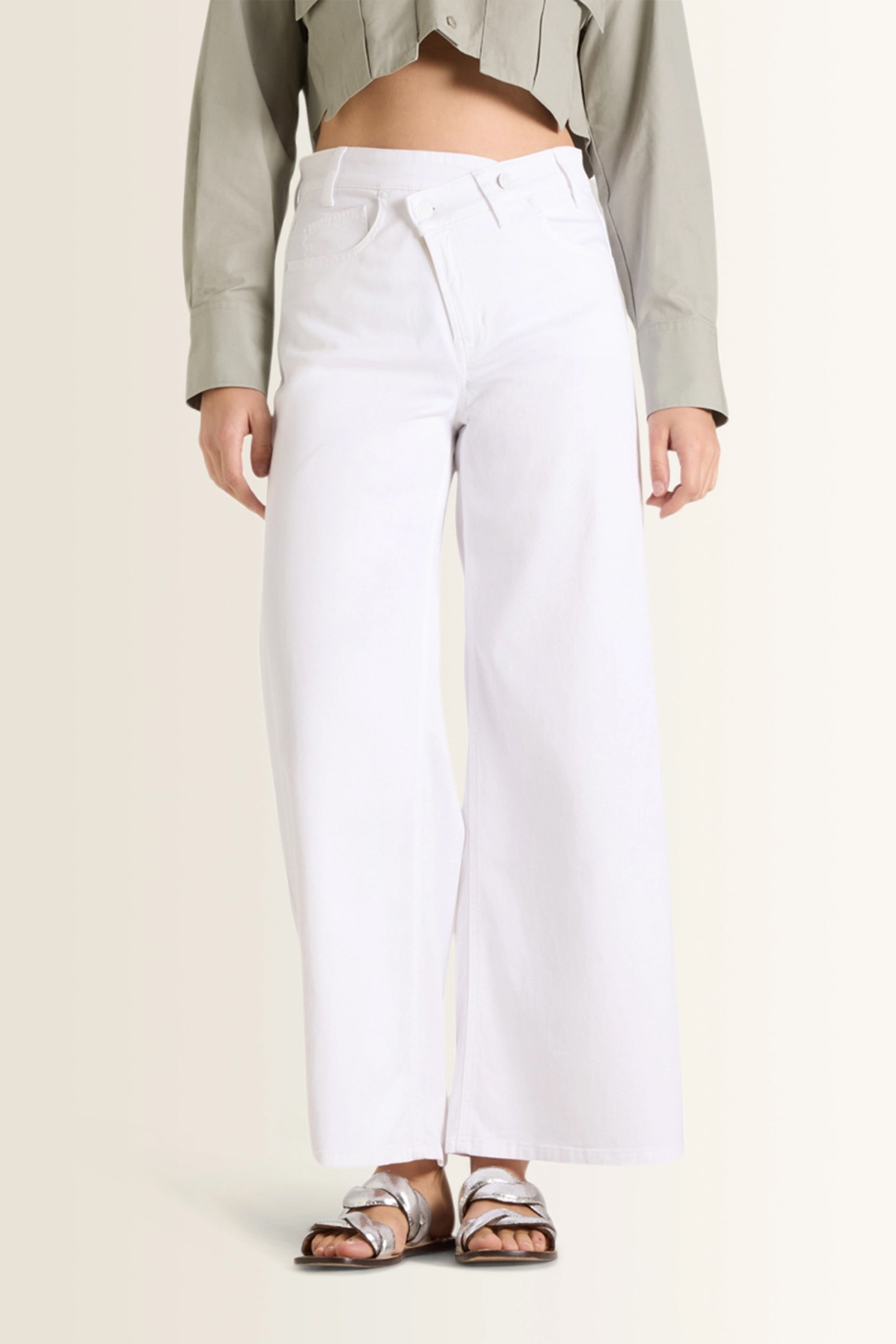 Dames broek wit