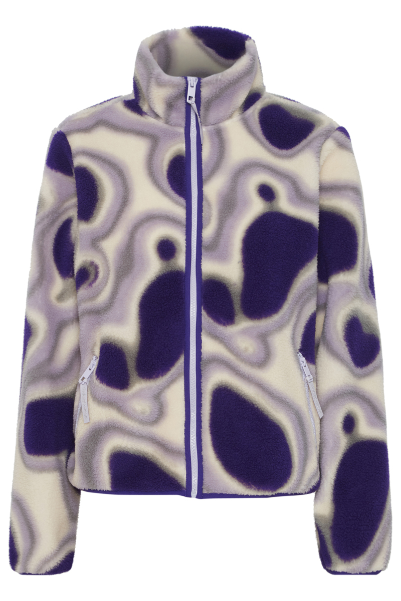 The Jogg Concept JC BERRA MARBLE JACKET - OUTERWEAR Paars-1 1
