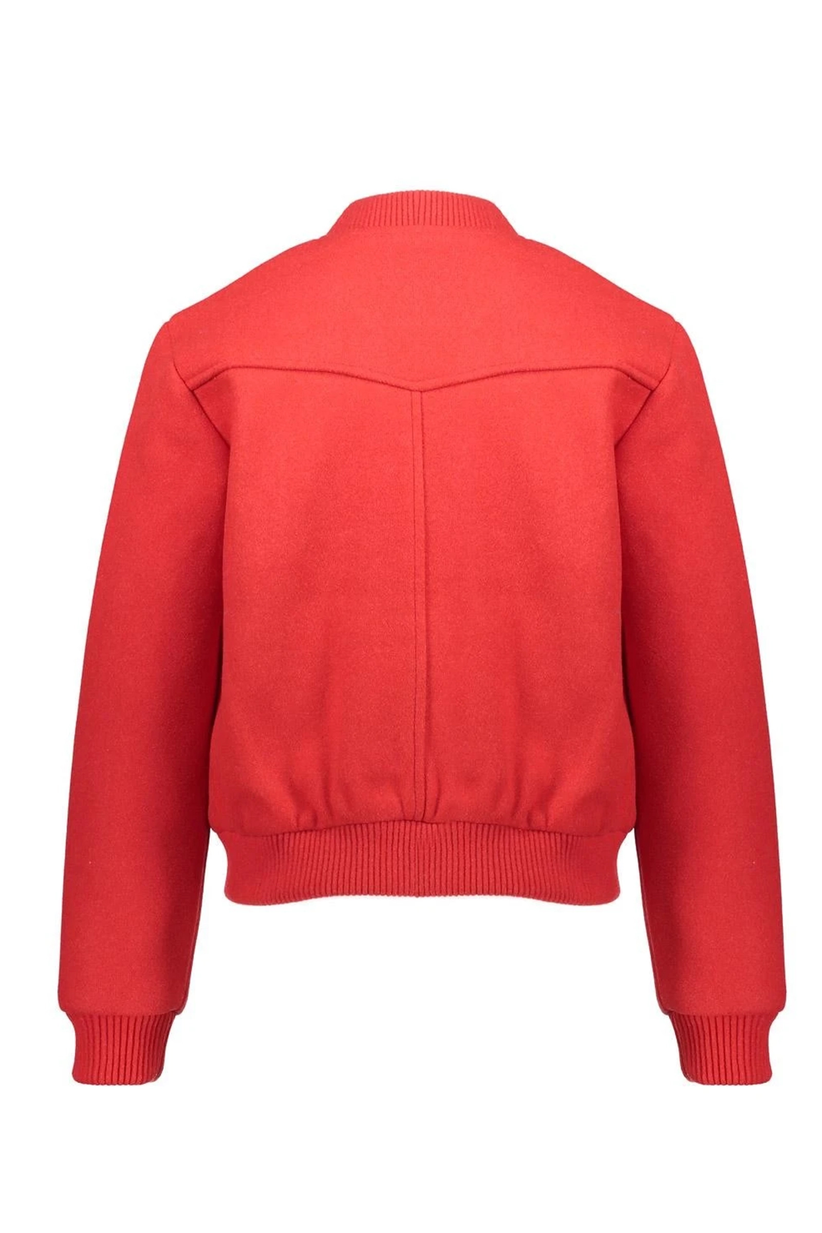 Meisjes gilet rood