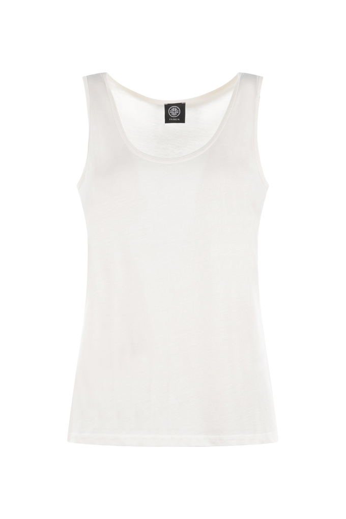 Dames top ecru