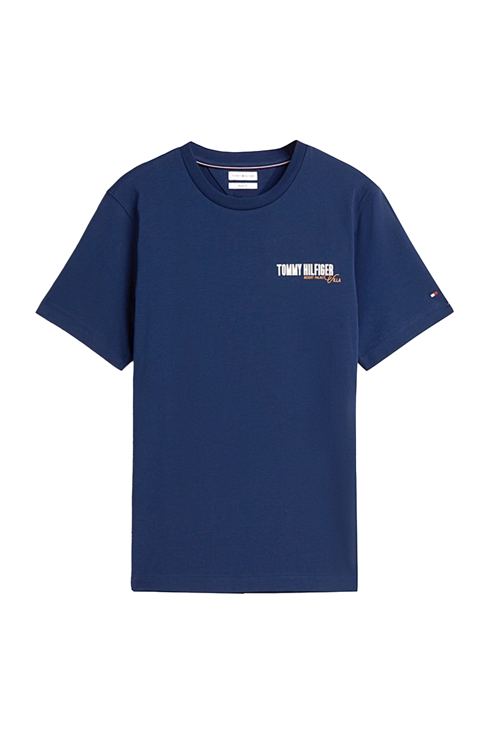Heren t-shirt kortemouw blauw