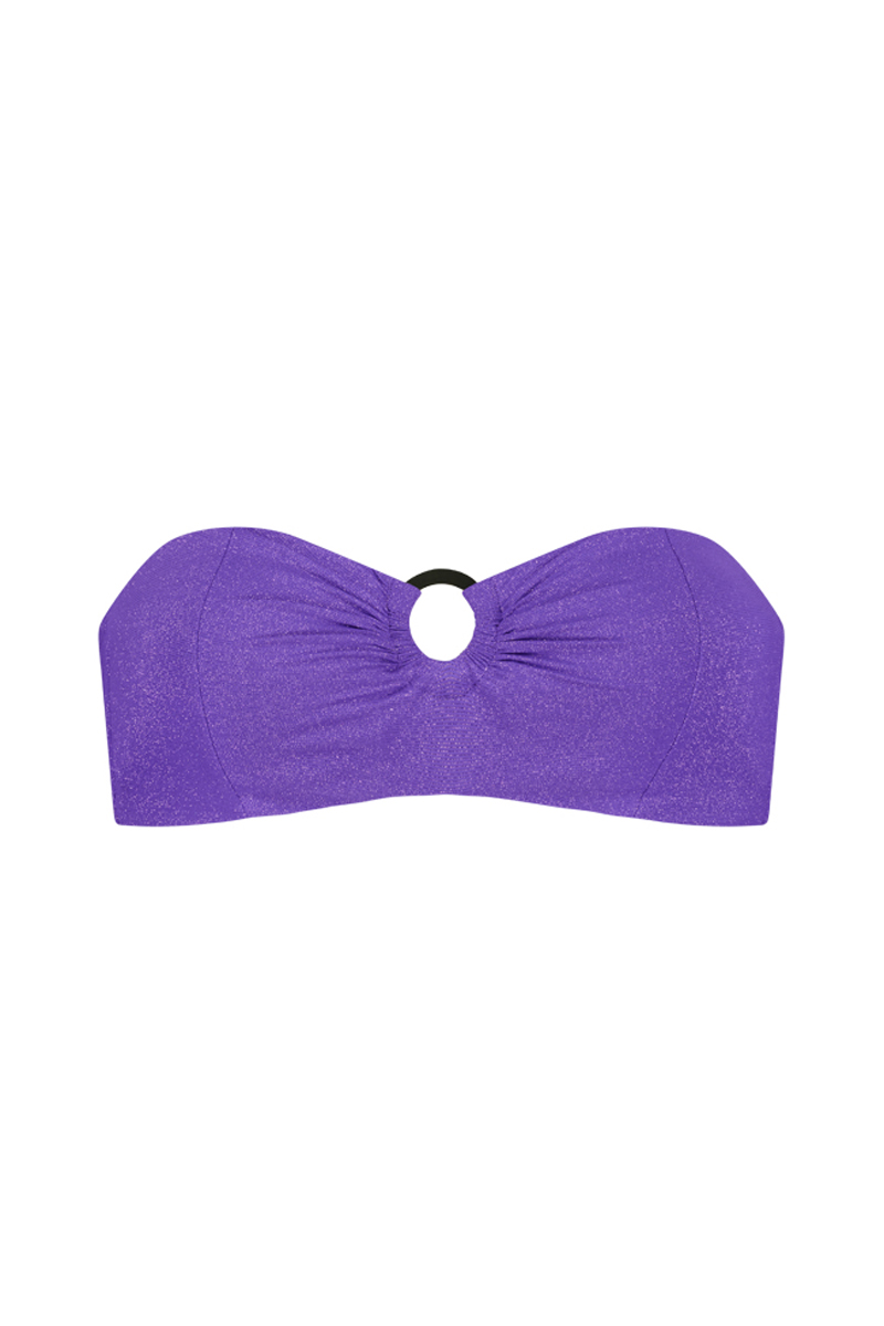 Bad/beach dames bikini top paars