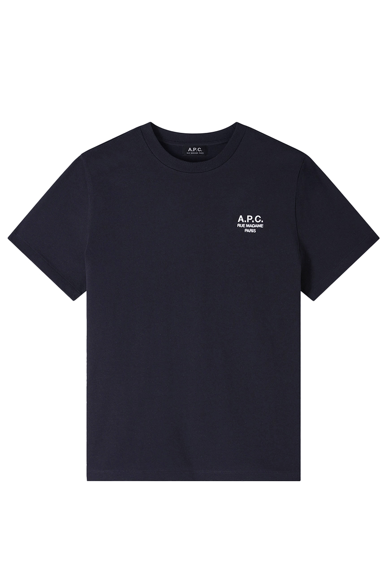 Heren t-shirt kortemouw blauw