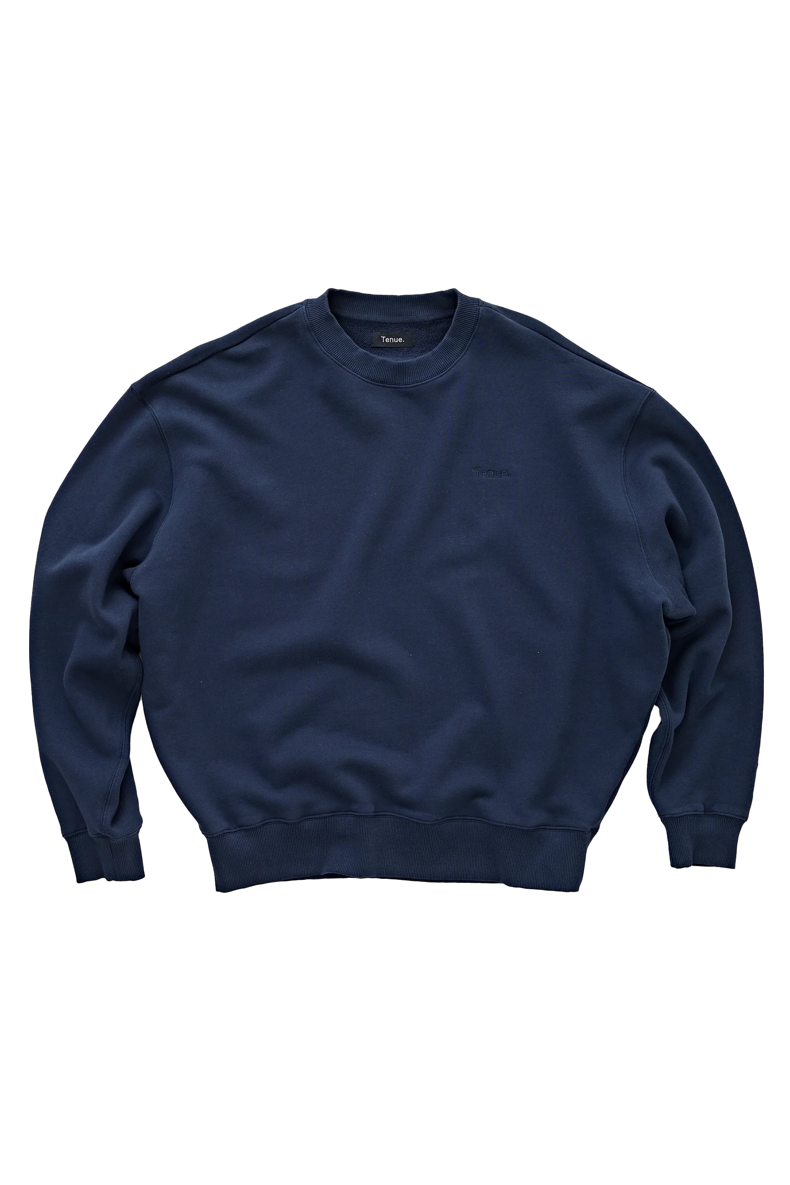 Heren sweater blauw