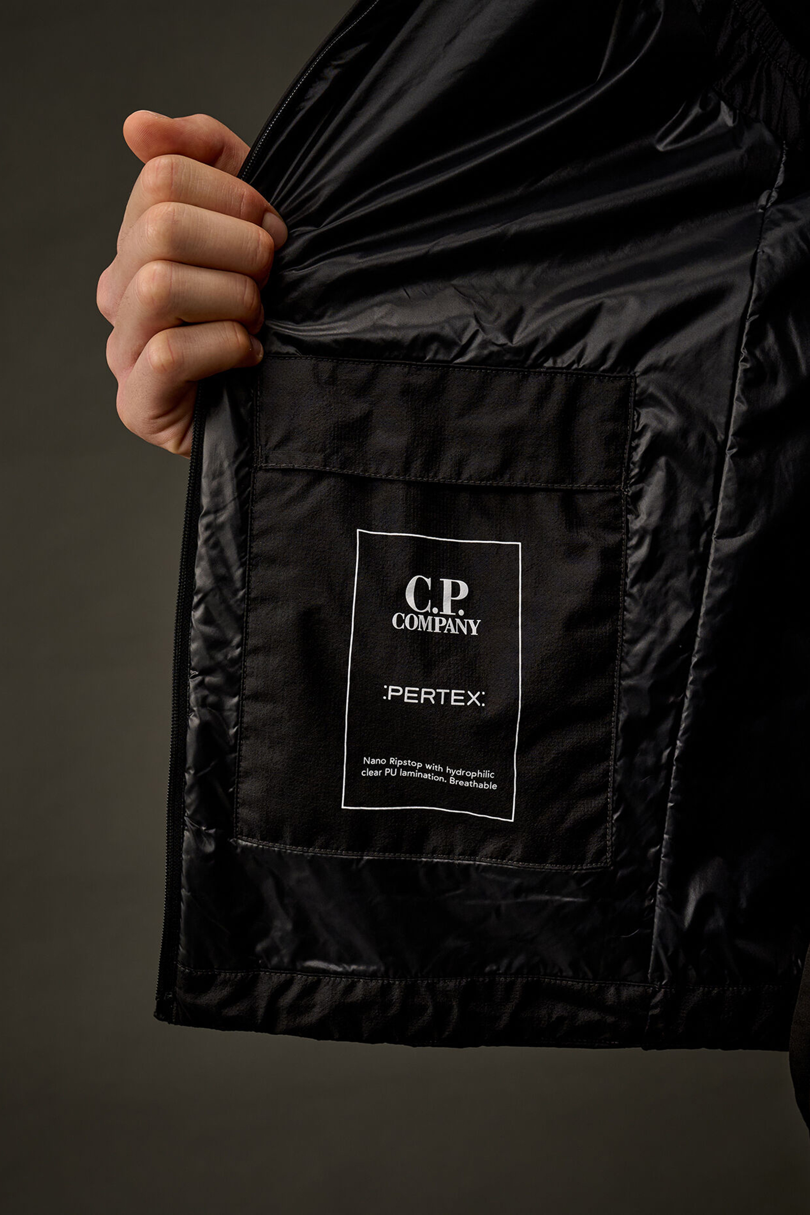 C.P. Company PERTEX Bodywarmer Zwart-1 4