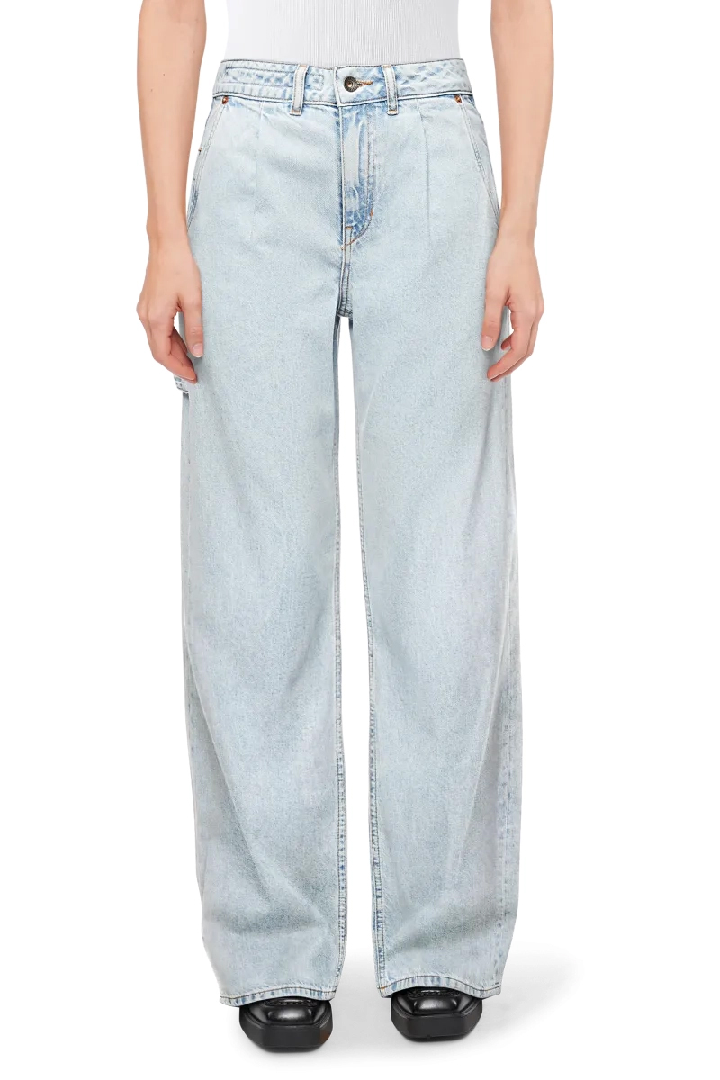 Dames broek blauw