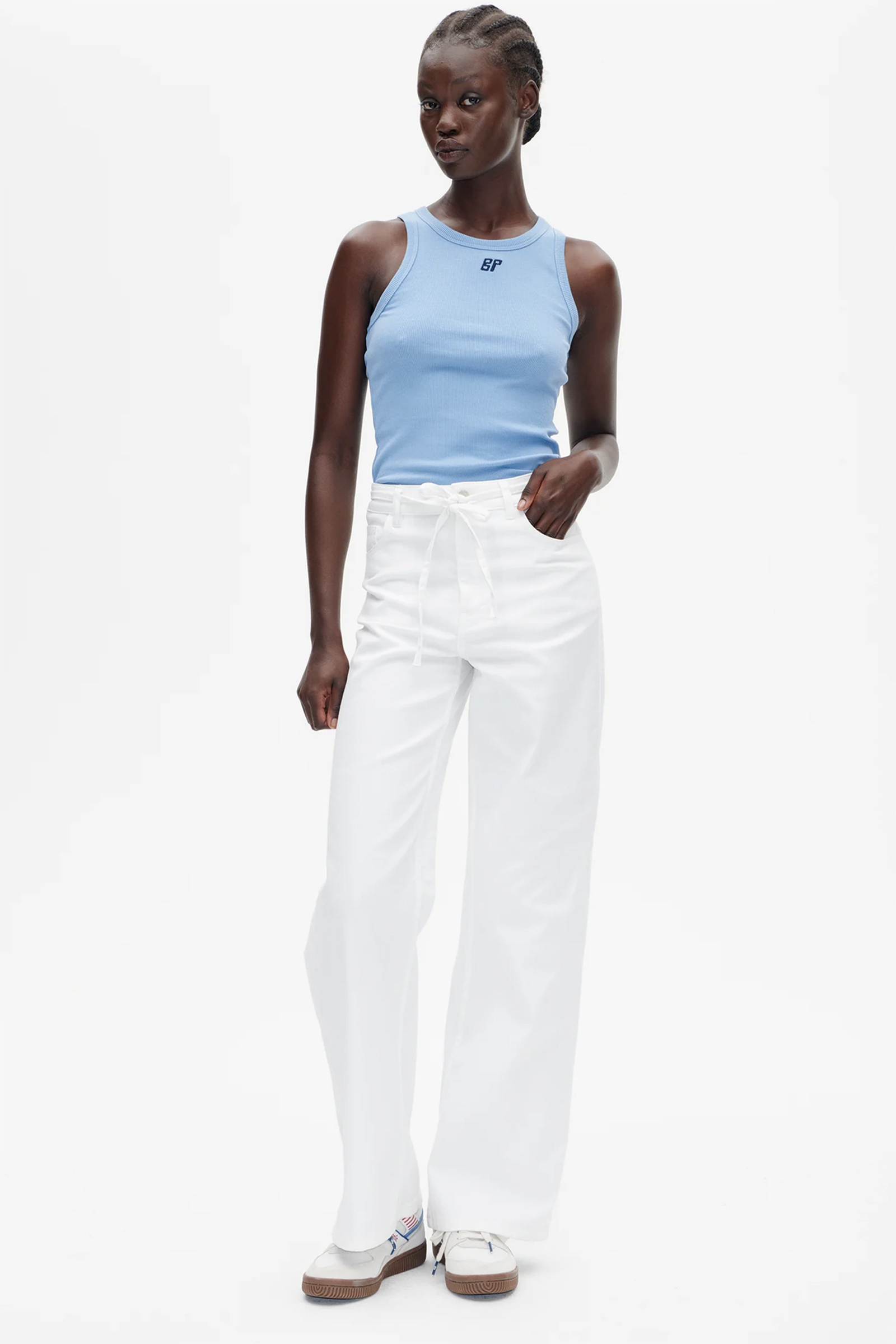 Dames broek wit