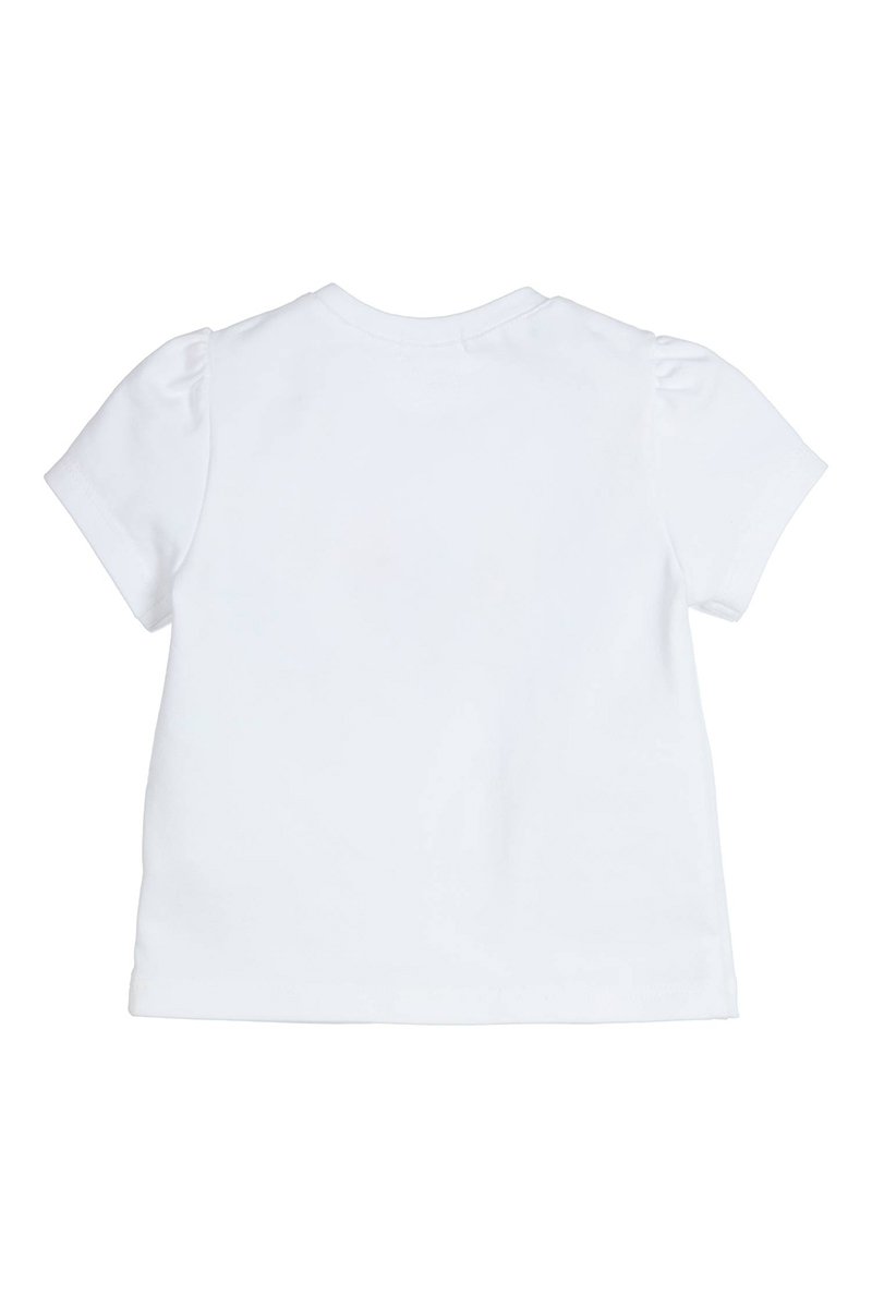 Baby t-shirt korte mouw wit