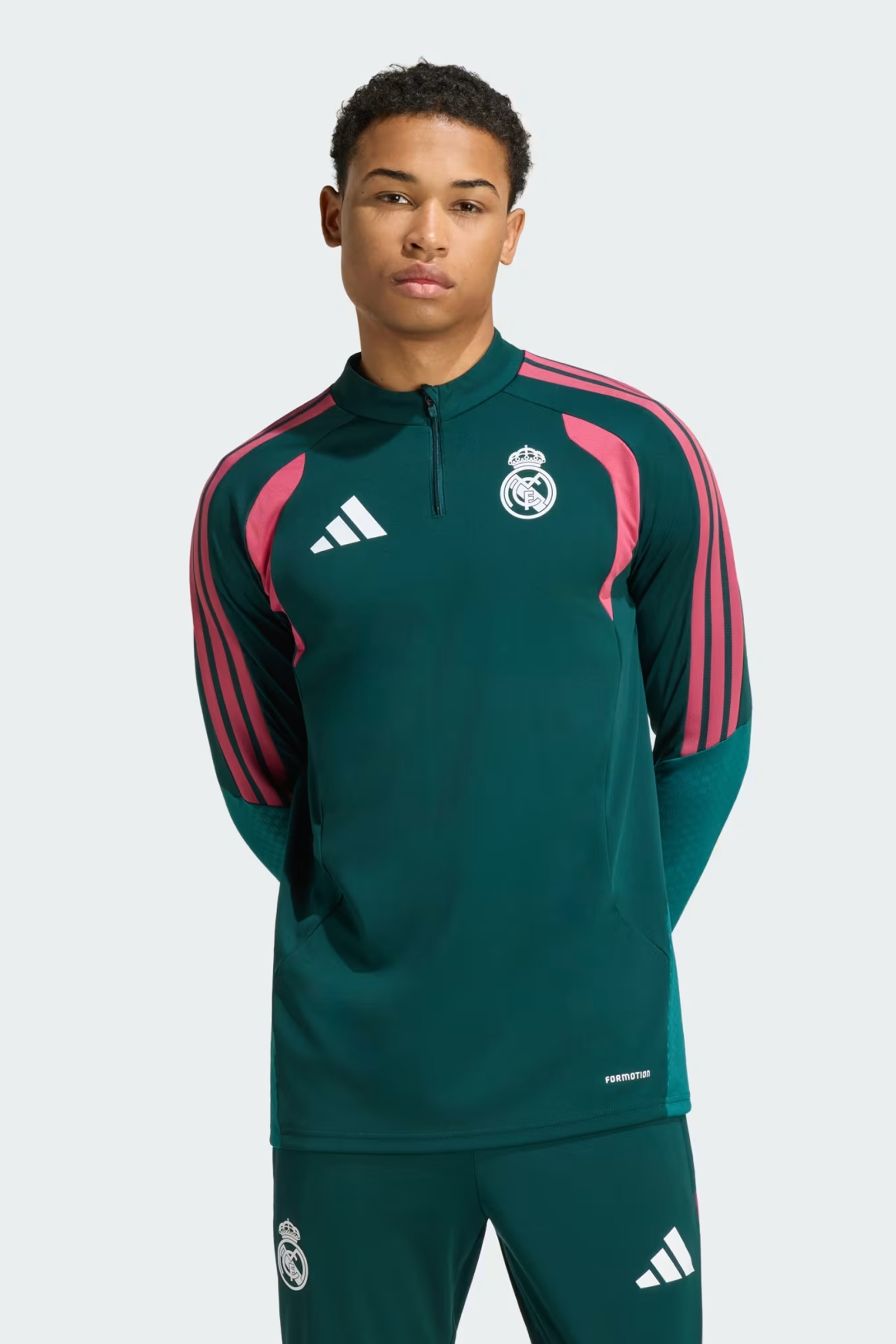 Voetbal heren t-shirt lm groen