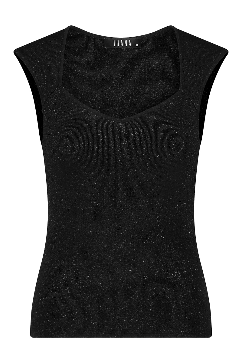 Dames top zwart