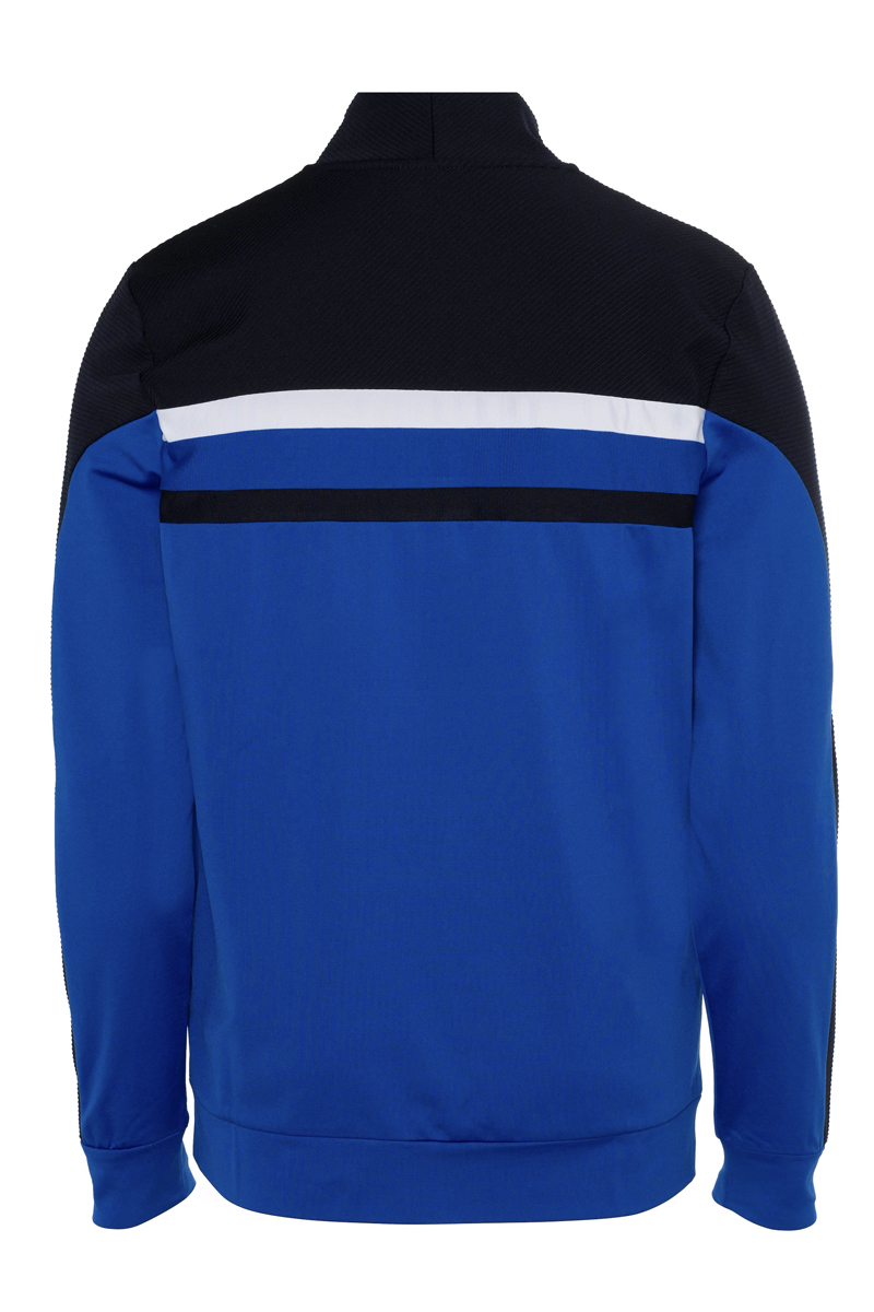 Tennis heren trainingsjack blauw