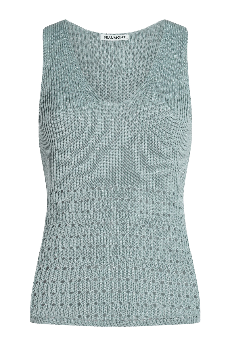 Dames top grijs