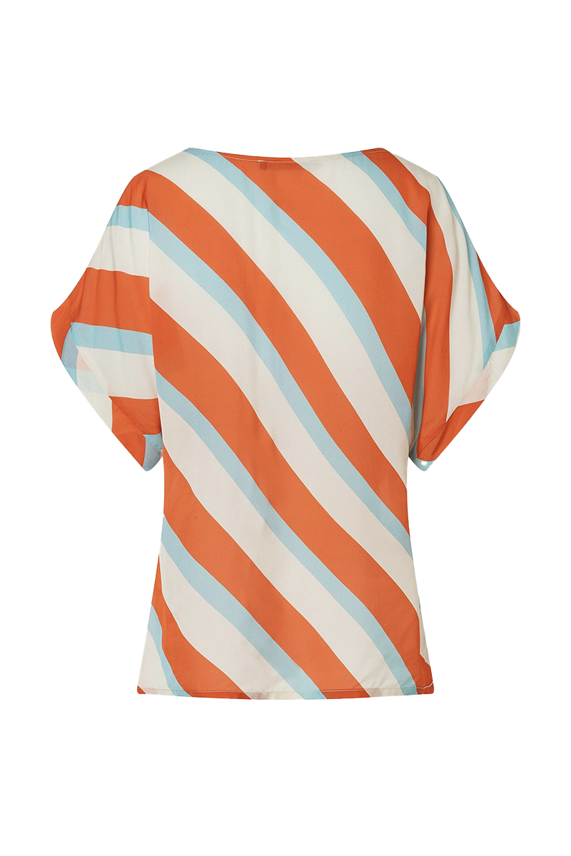 Dames top oranje