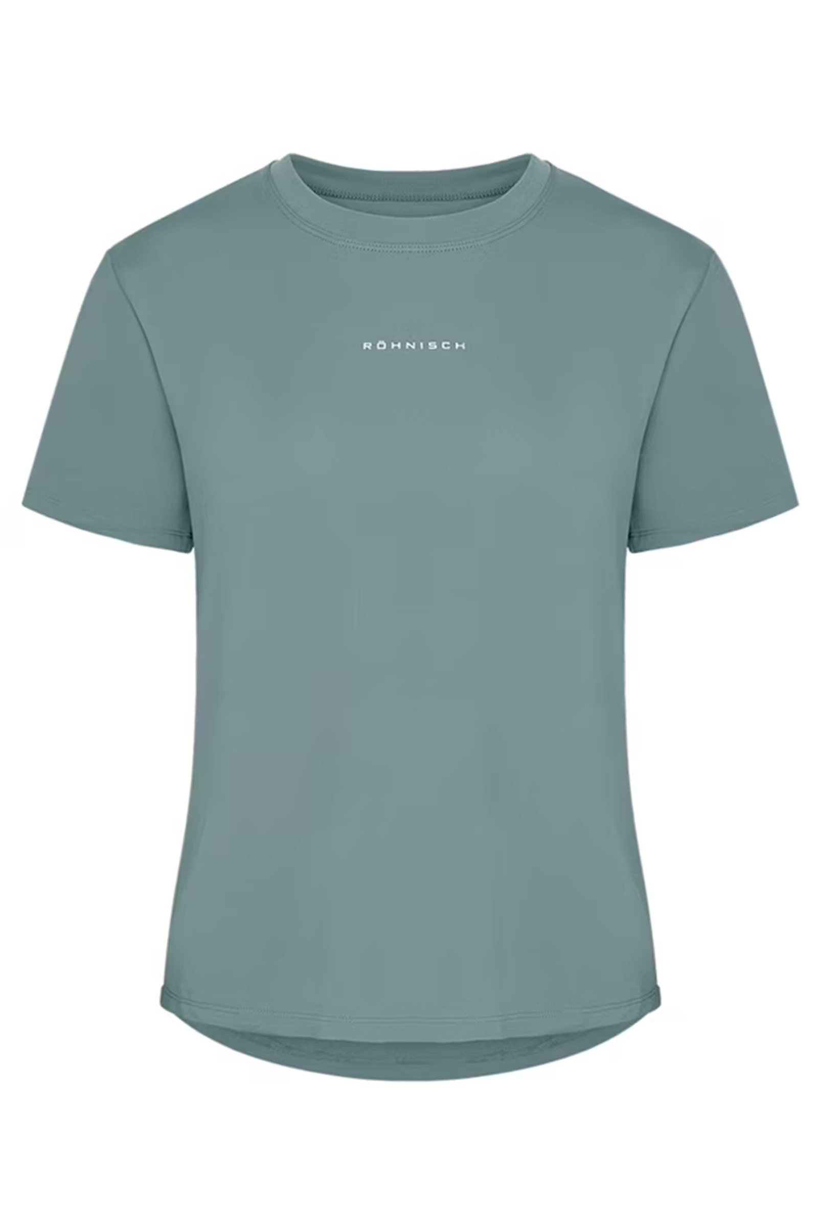 Fitness dames t-shirt km groen