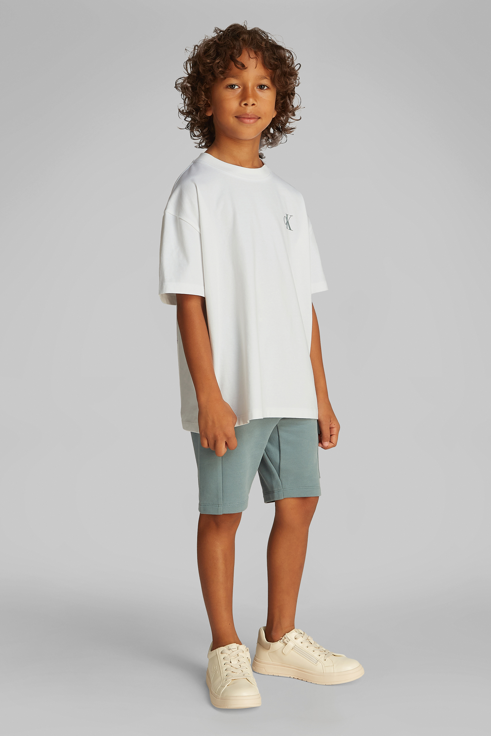 Jongens t-shirt korte mouw wit