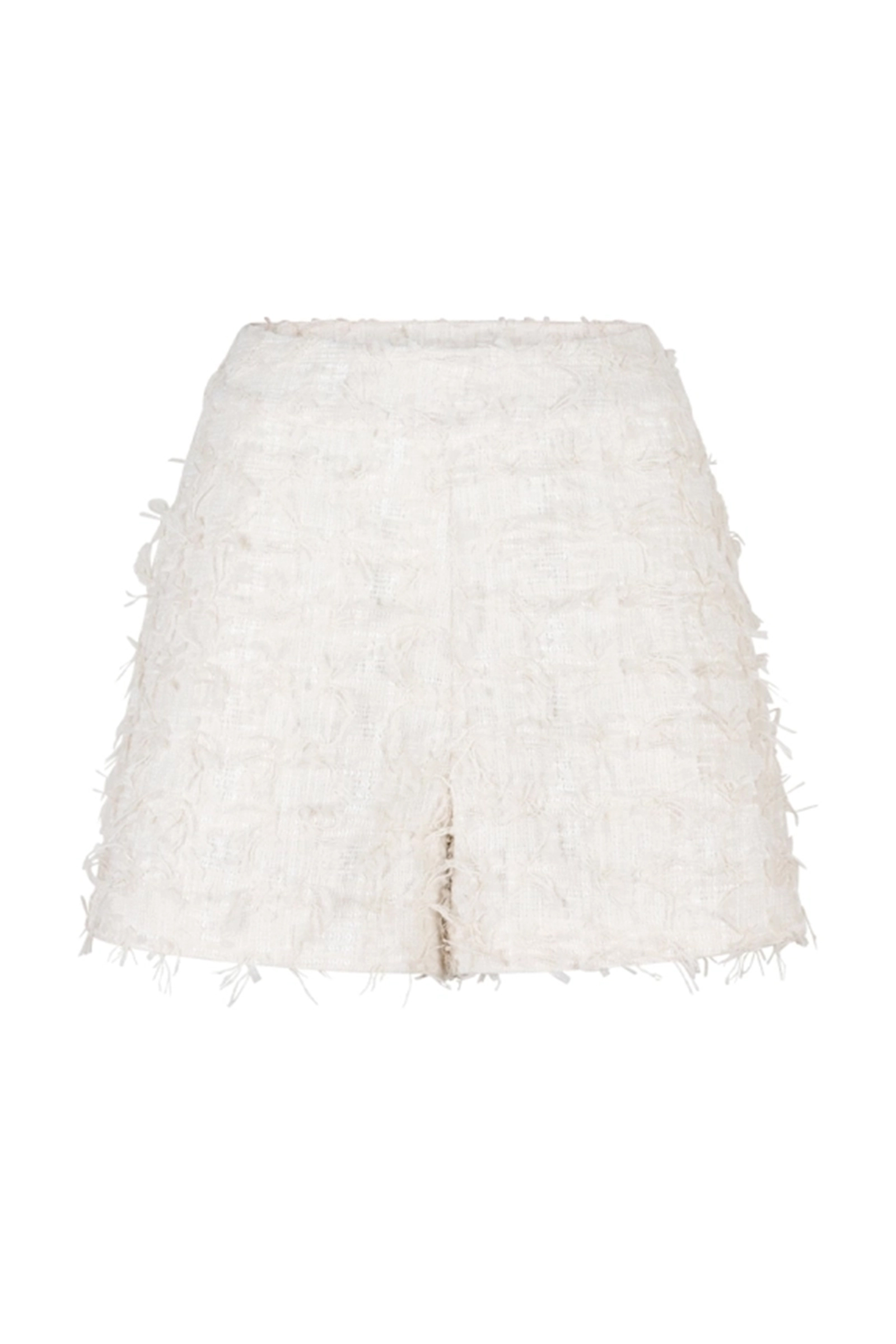 Dames short ecru