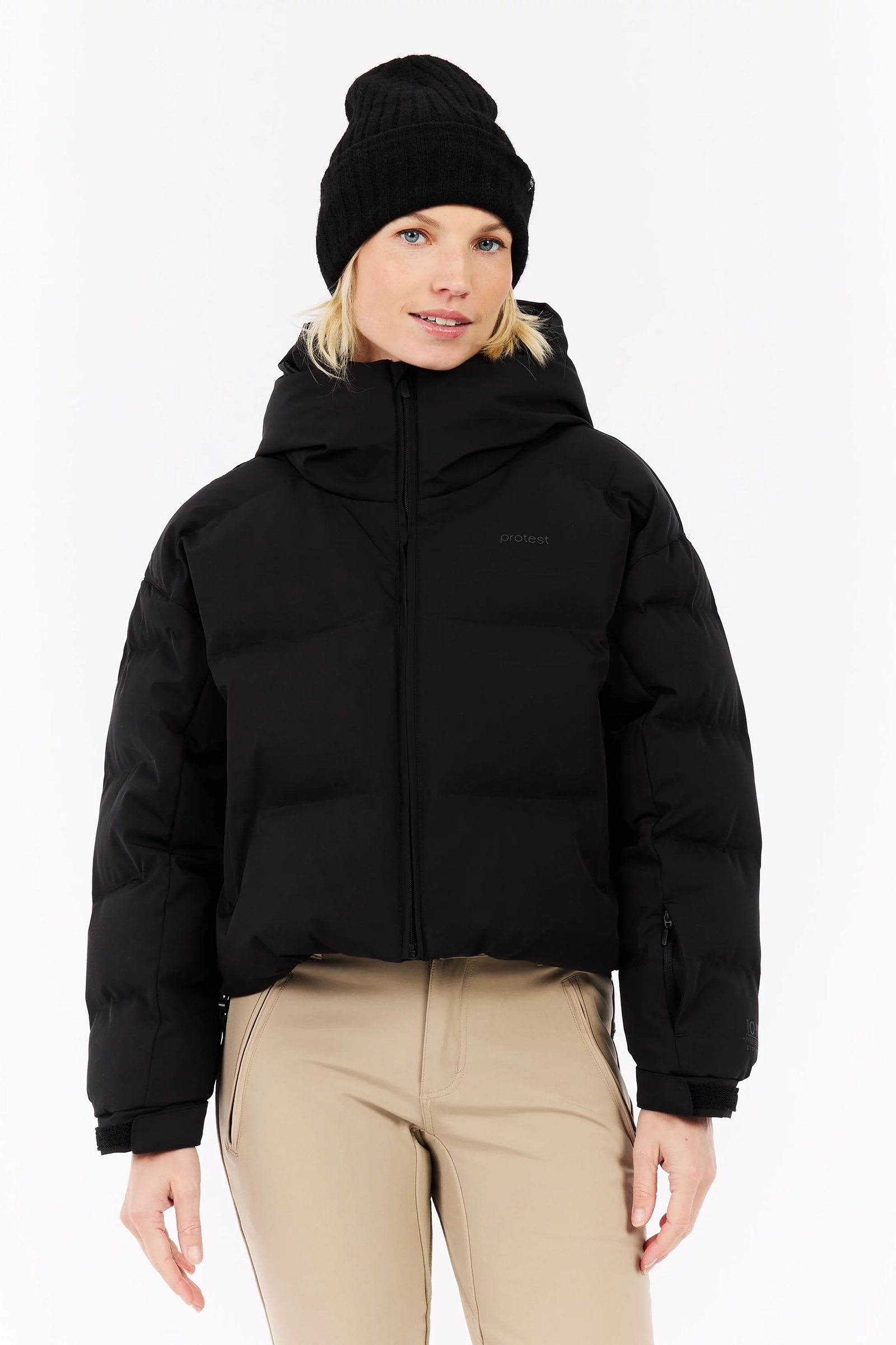 Wintersport dames jack zwart