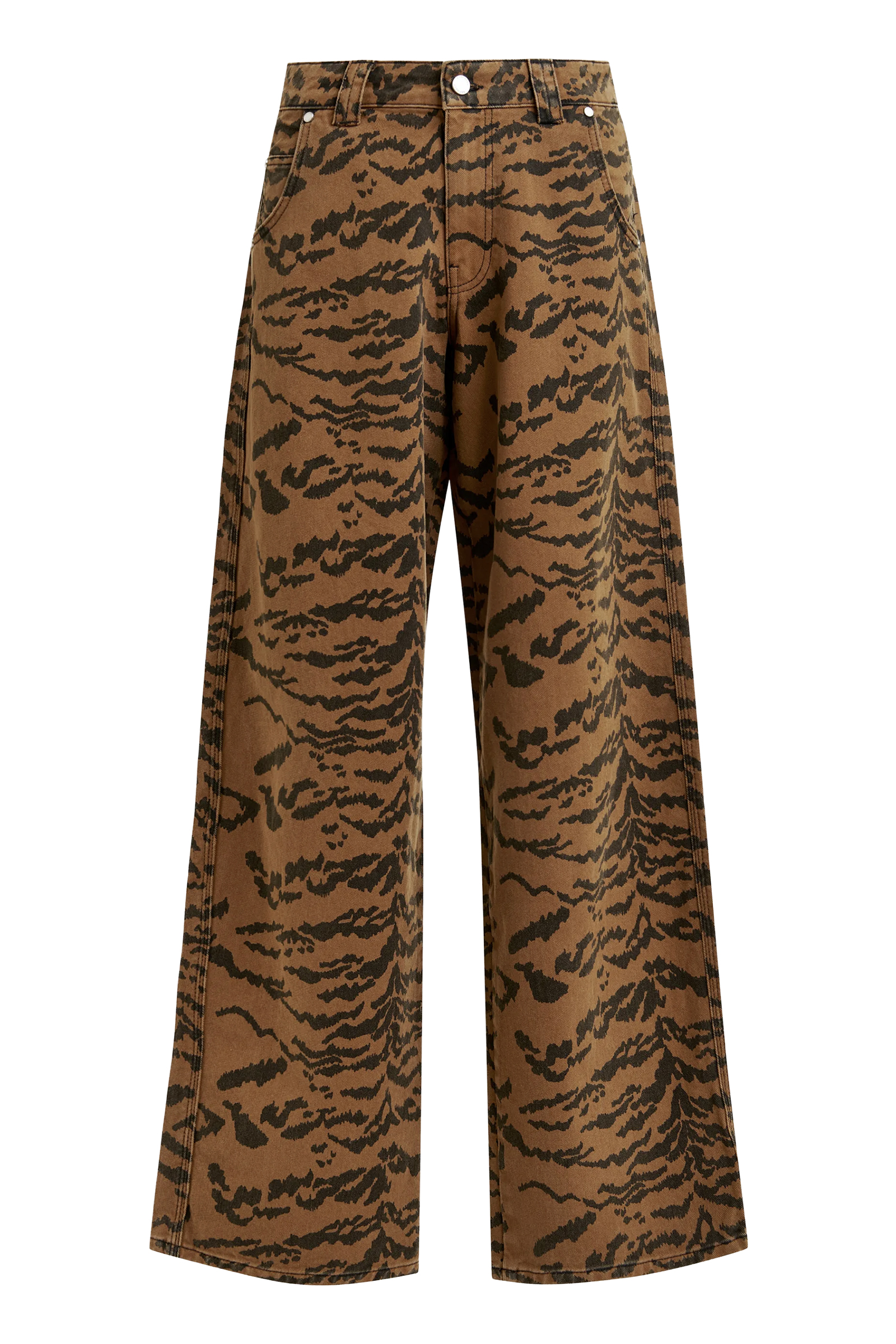 Dames broek bruin