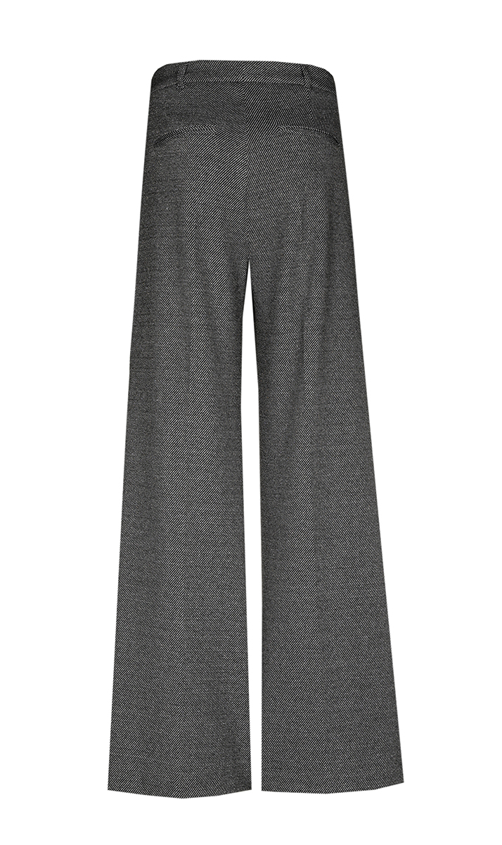 Dames broek grijs