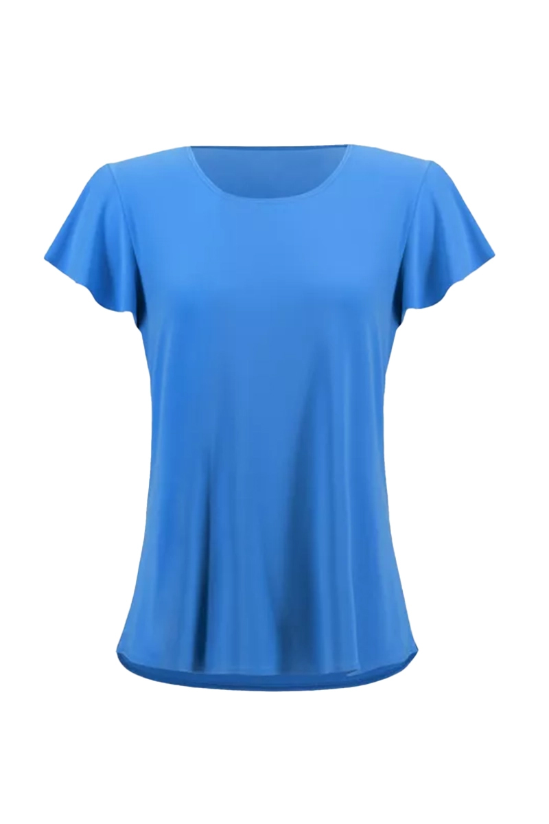 Dames top blauw