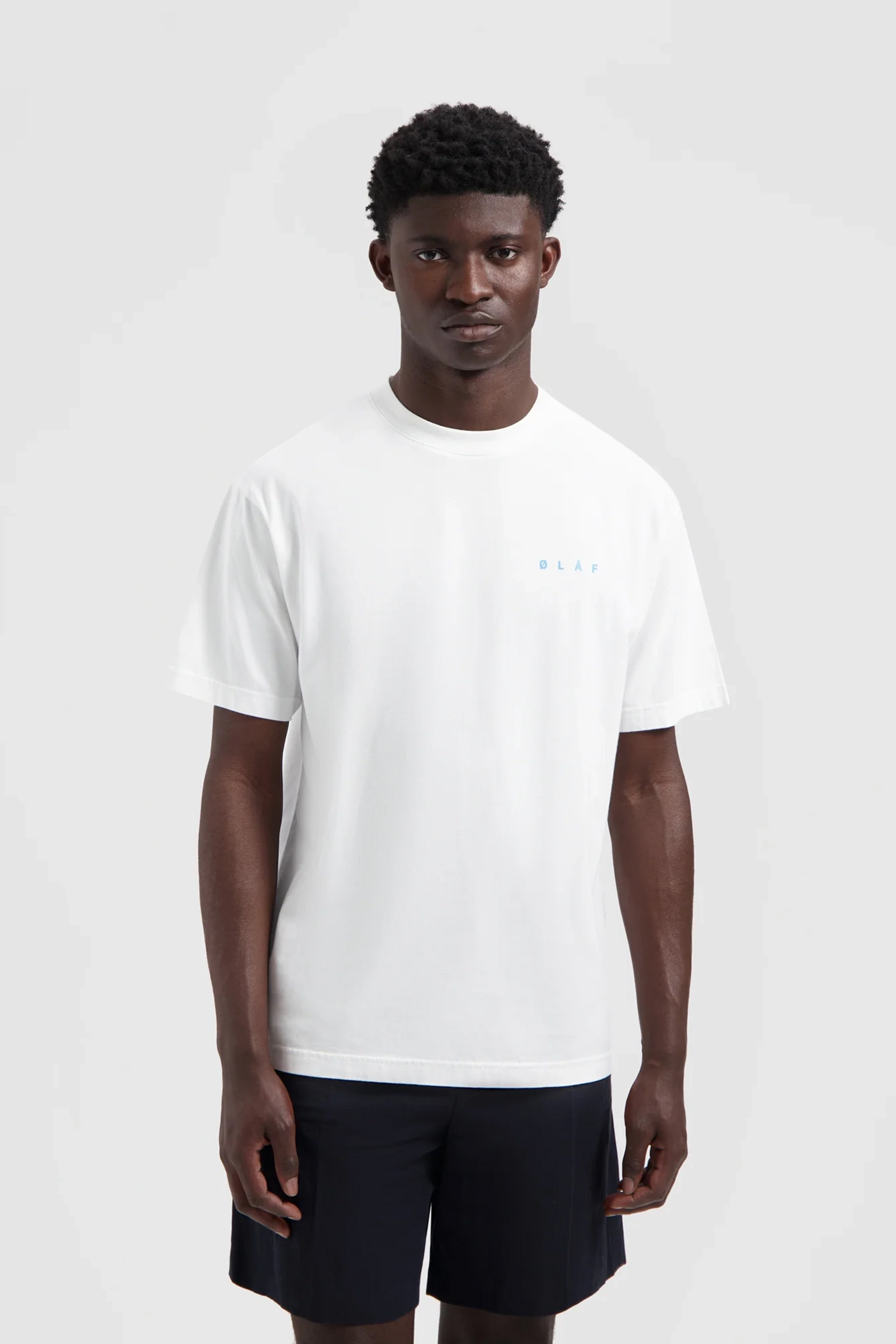 Heren t-shirt kortemouw wit