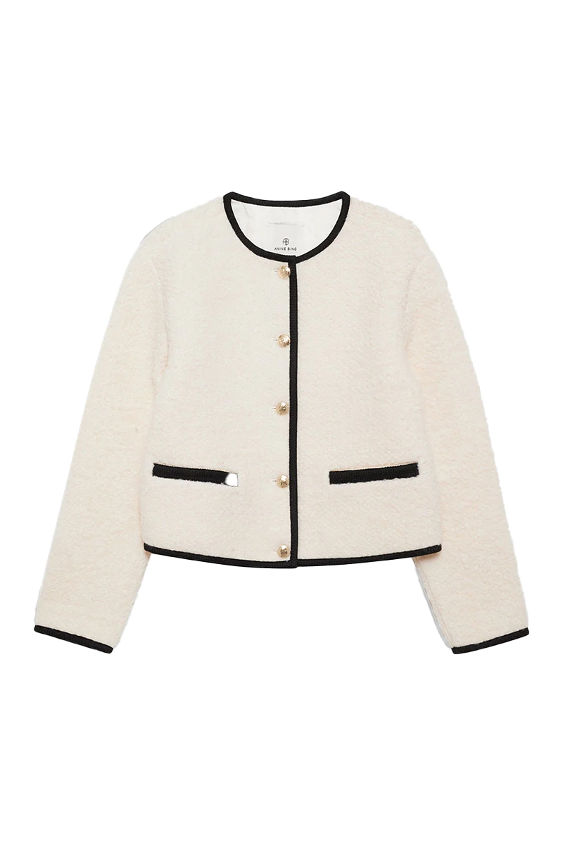 Dames blazer ecru