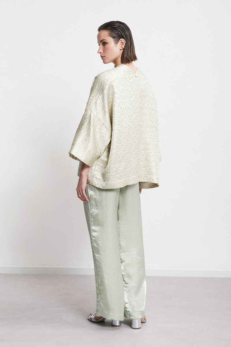 Otto d'Ame jacket bruin/beige-1 4