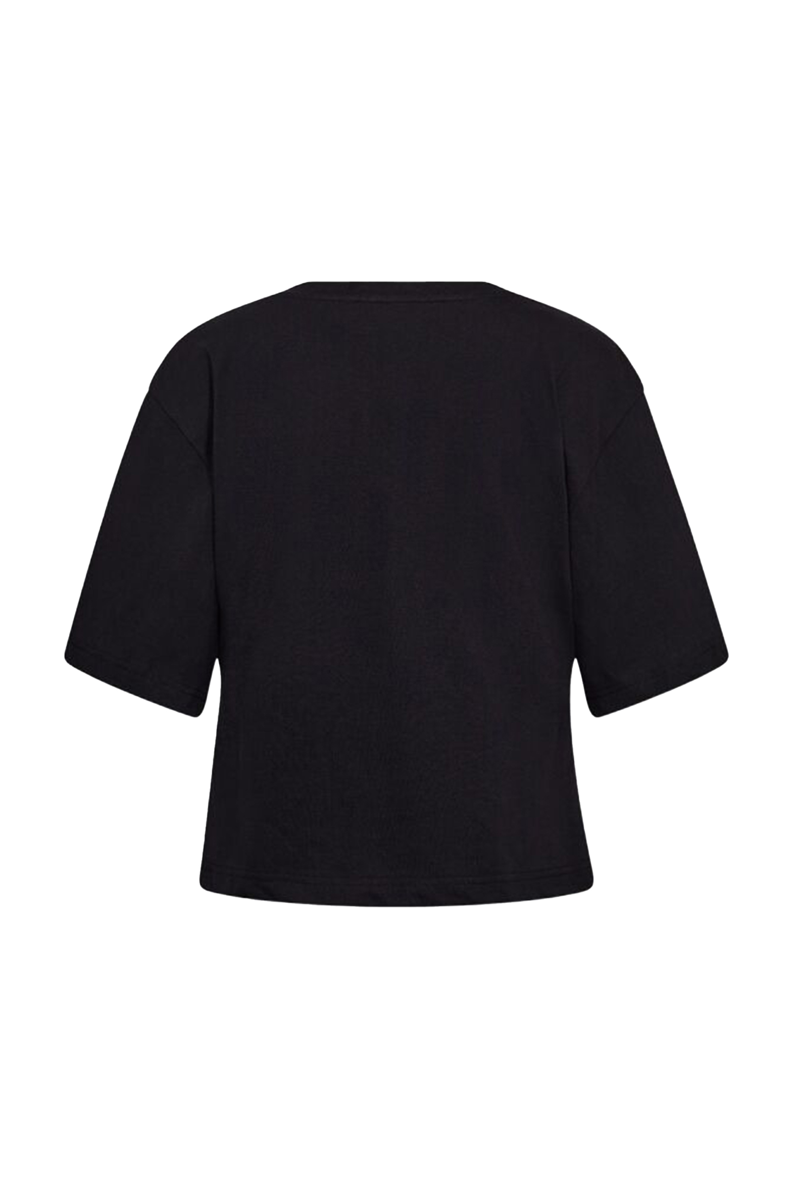 Dames t-shirt korte mouw zwart