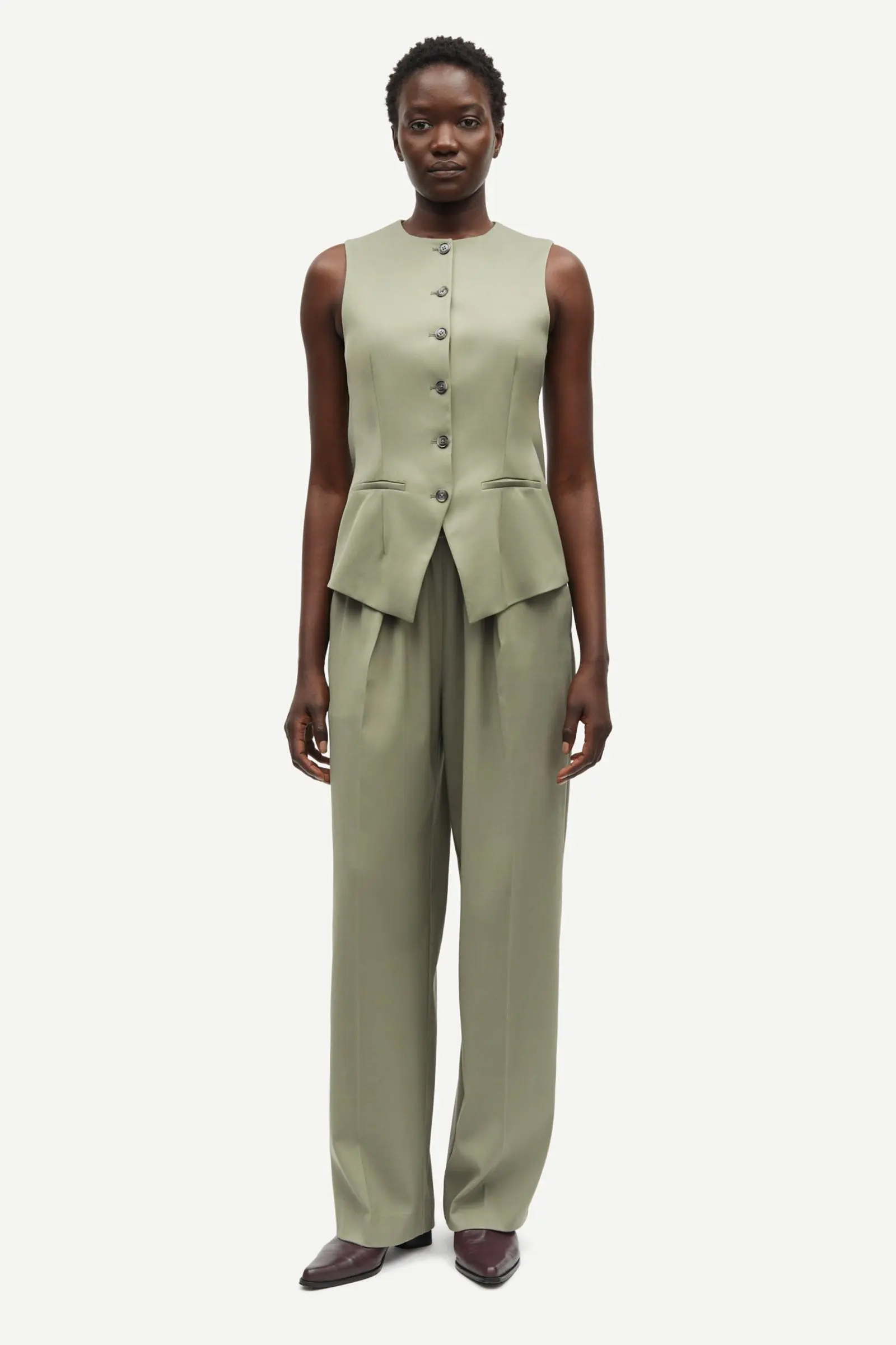 Dames broek groen