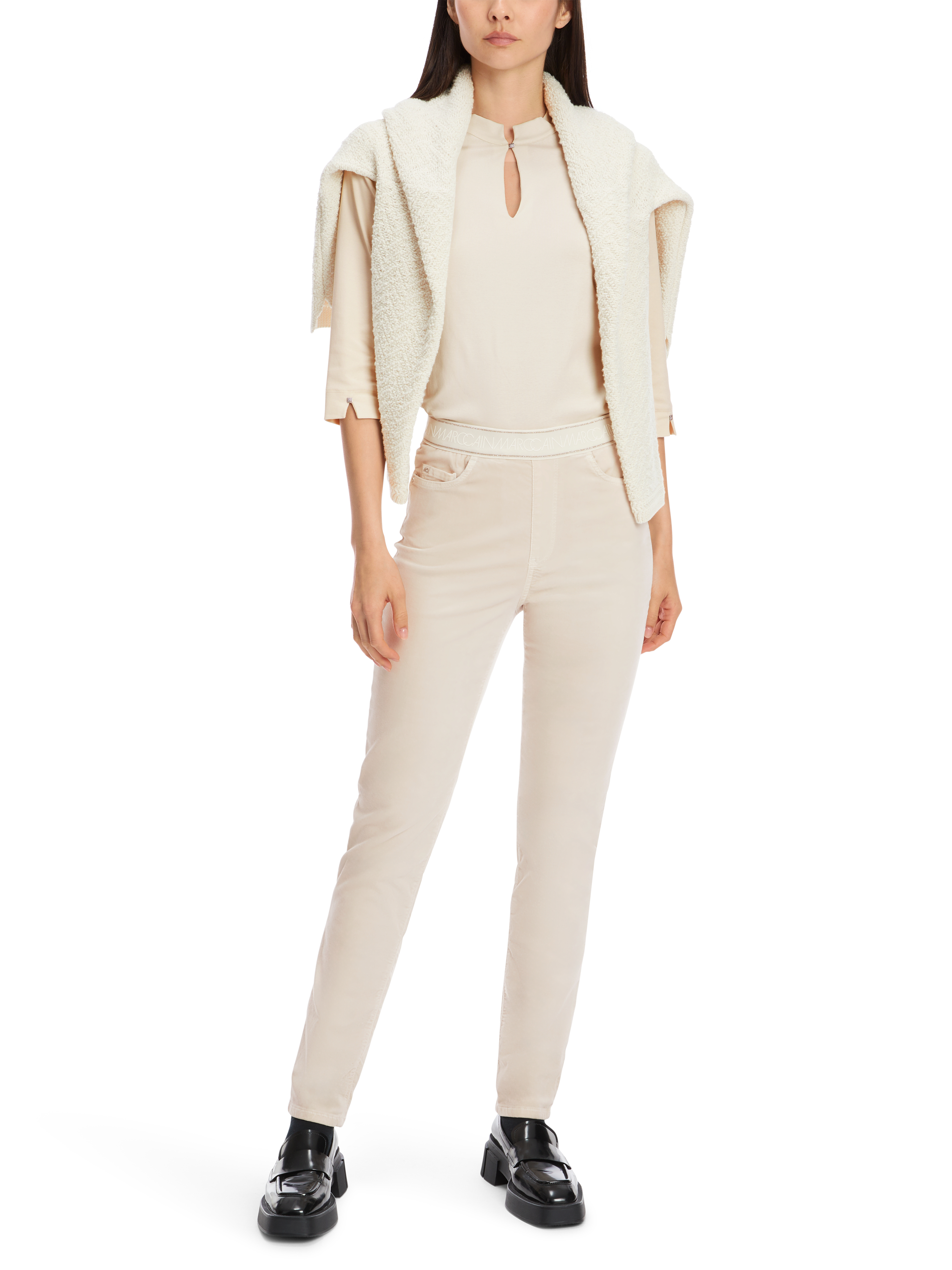 Dames broek grijs