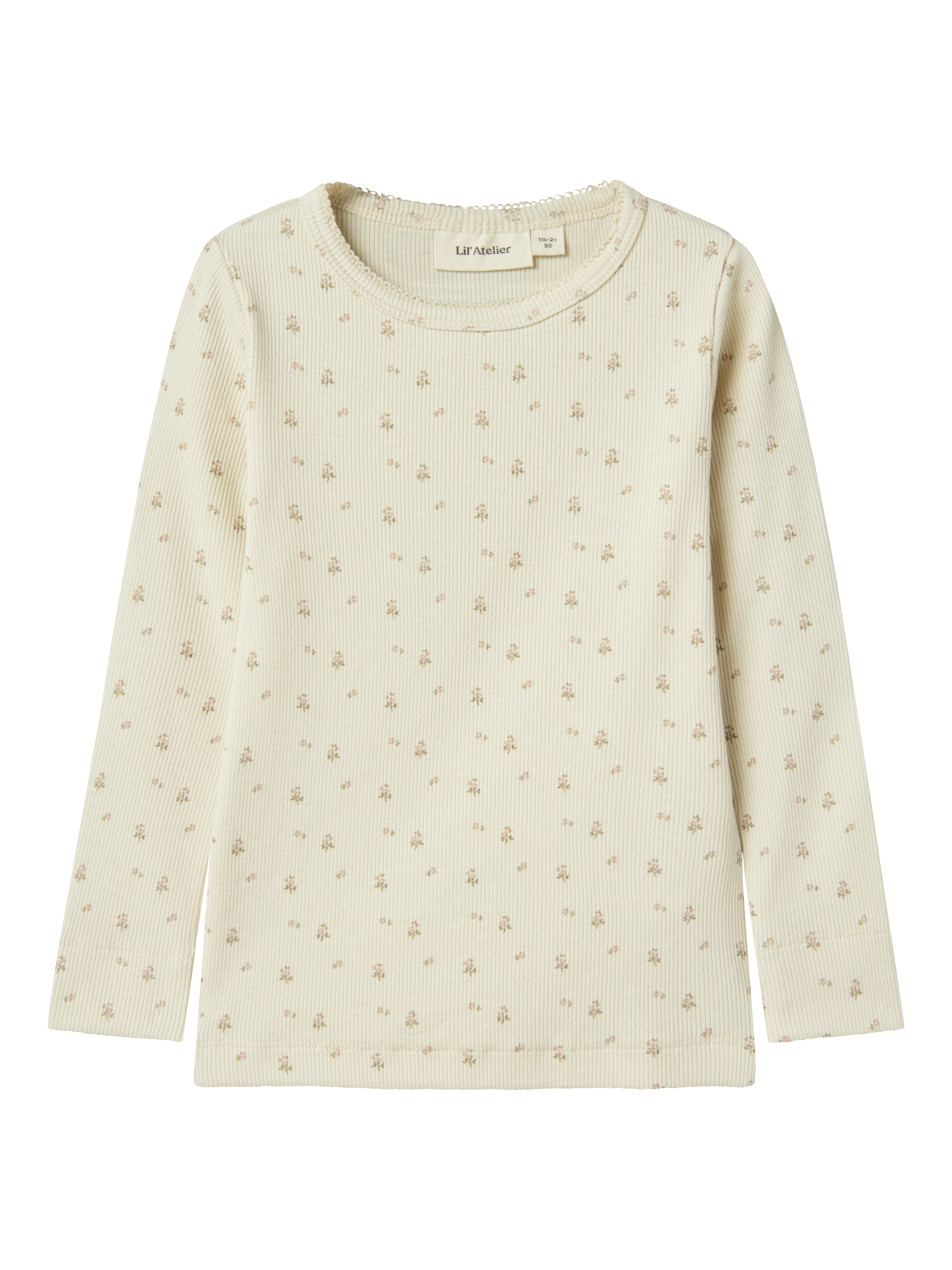 Meisjes blouse lange mouw groen