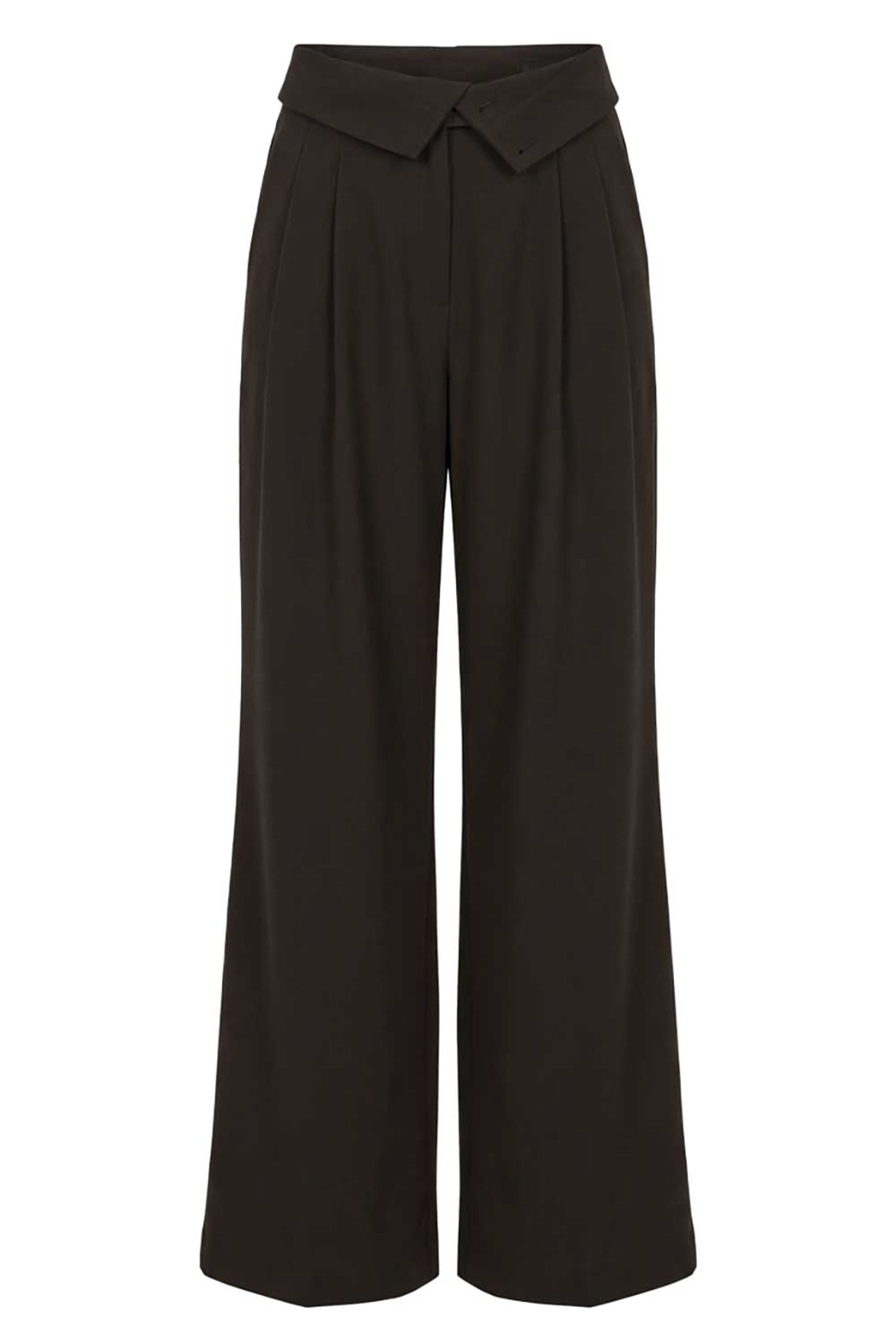 Dames broek bruin