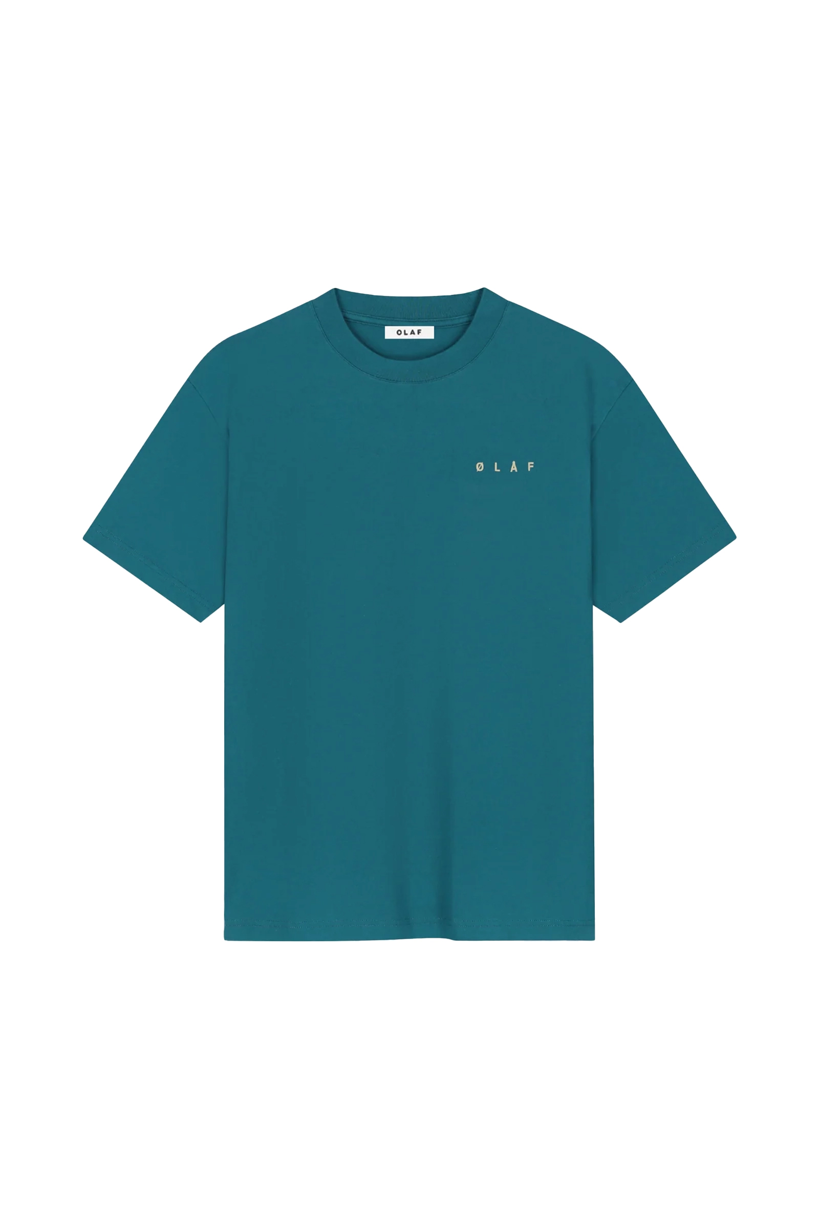 Heren t-shirt kortemouw blauw