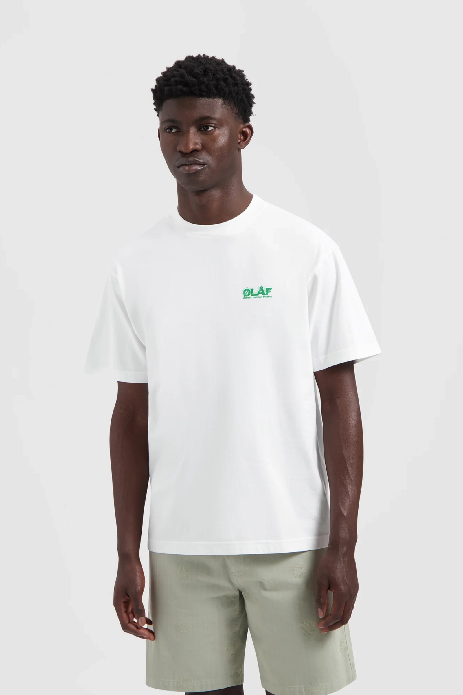 Heren t-shirt kortemouw wit