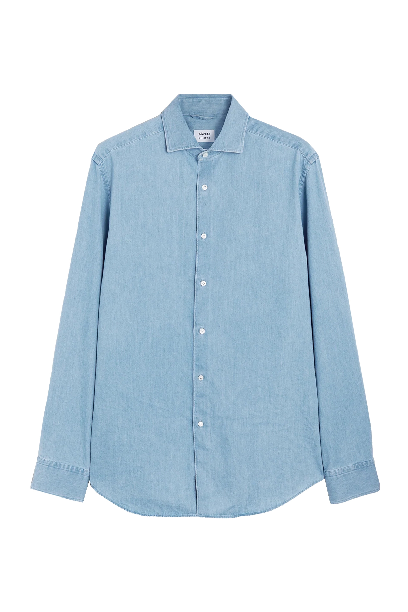 Heren overhemd lm casual blauw