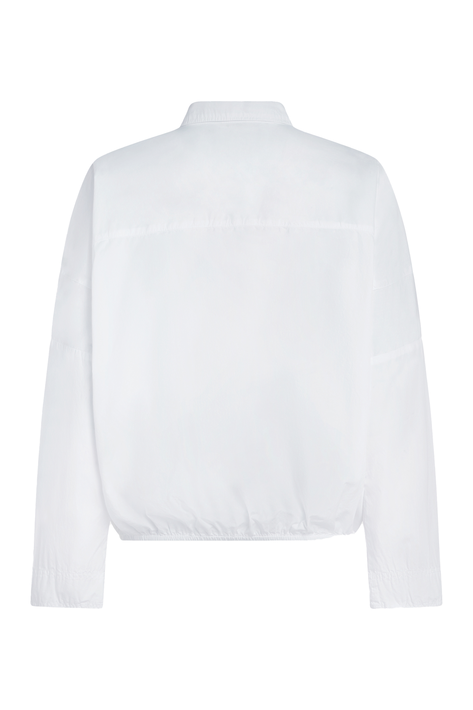 Dames blouse lange mouw wit
