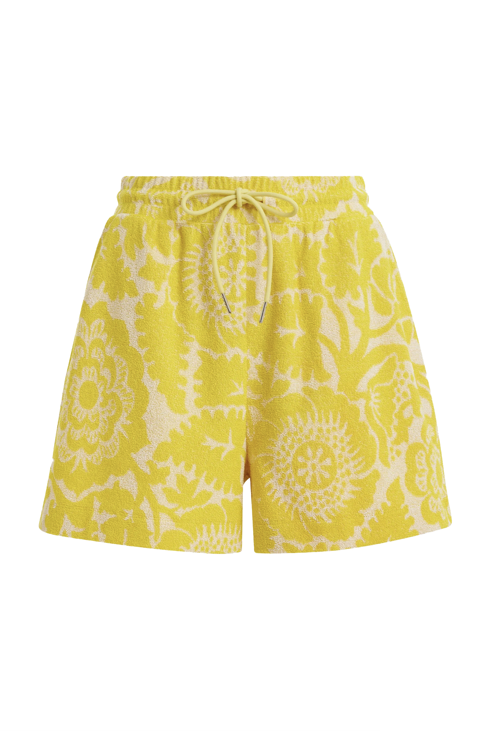 Dames short geel