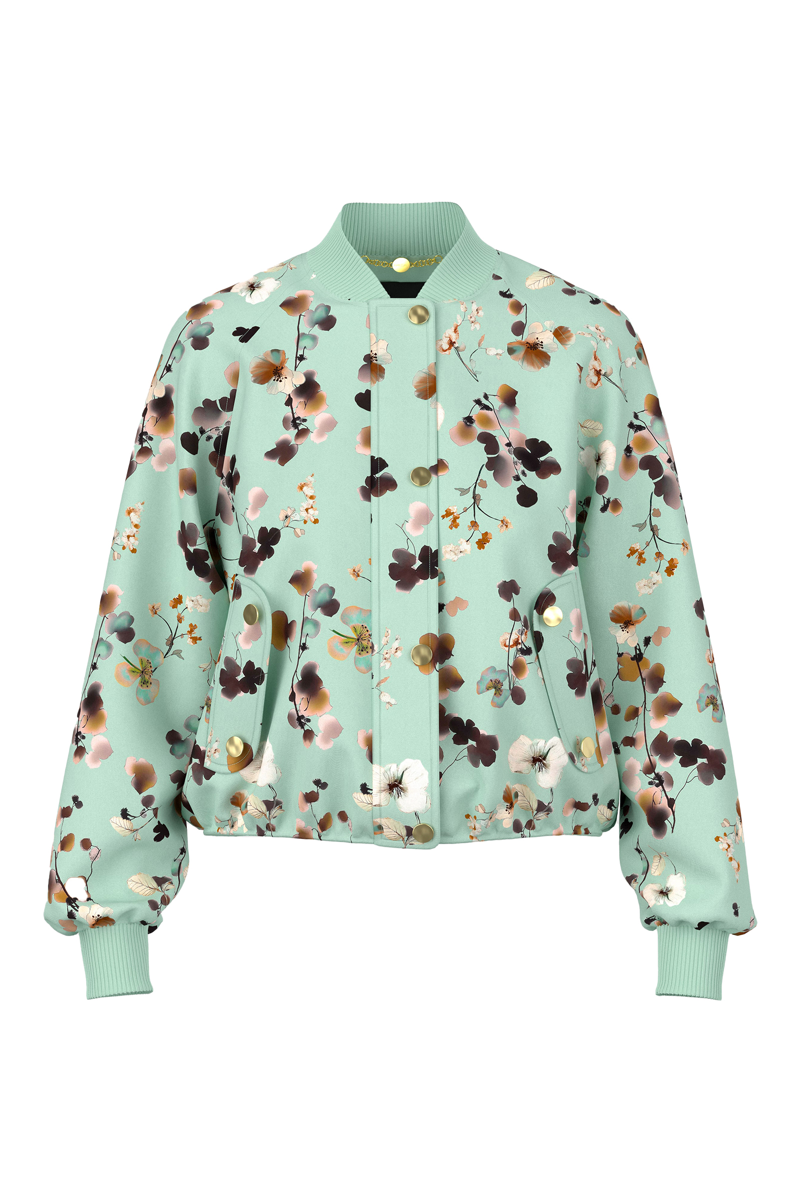 Dames jas groen